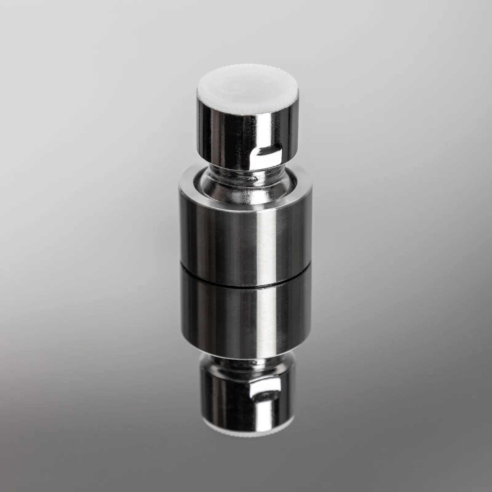 Set doccia cromato con soffione squadrato con braccio e doccetta con presa acqua