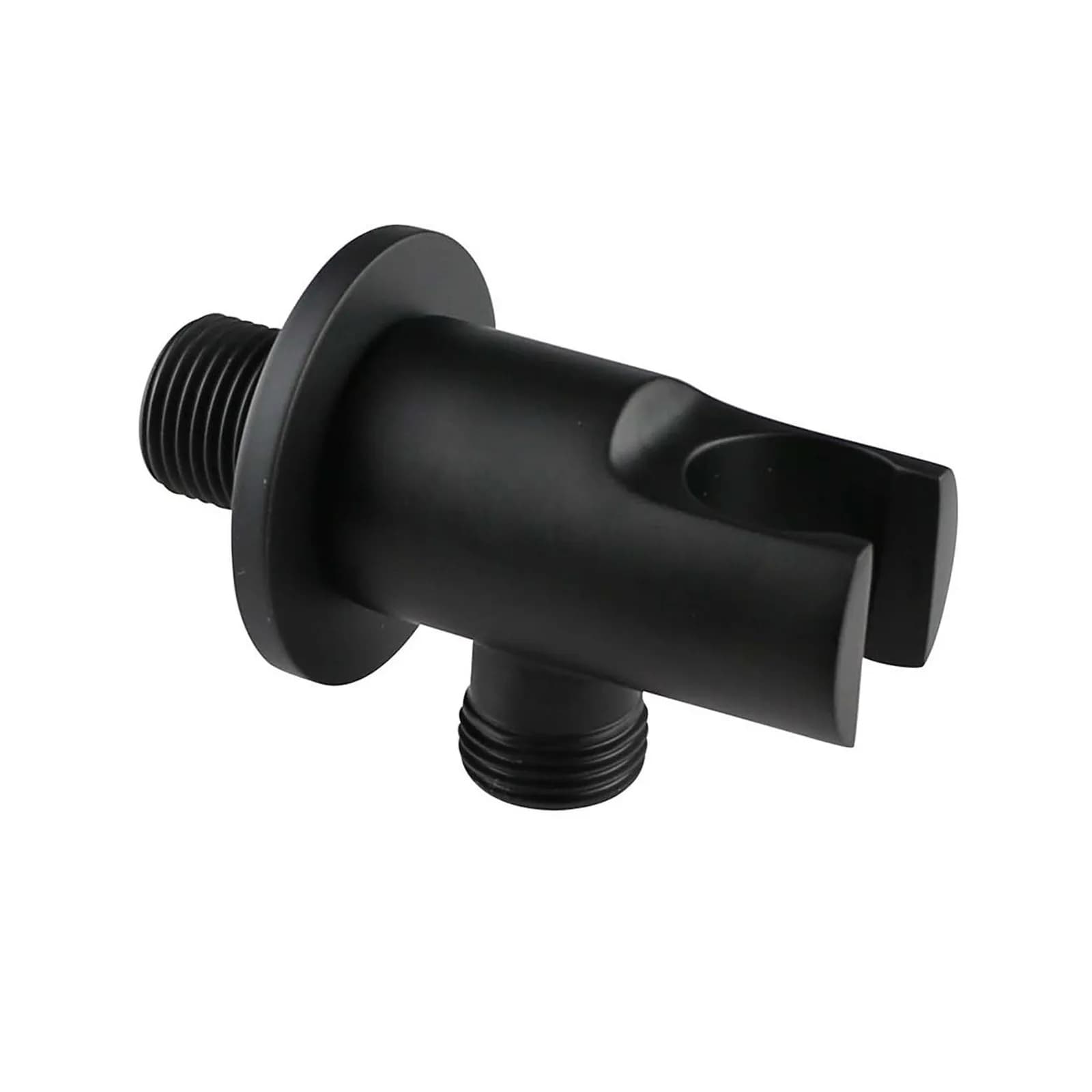 Set doccetta con supporto a a muro e flessibile nero opaco - Jacuzzi - Rubinetteria