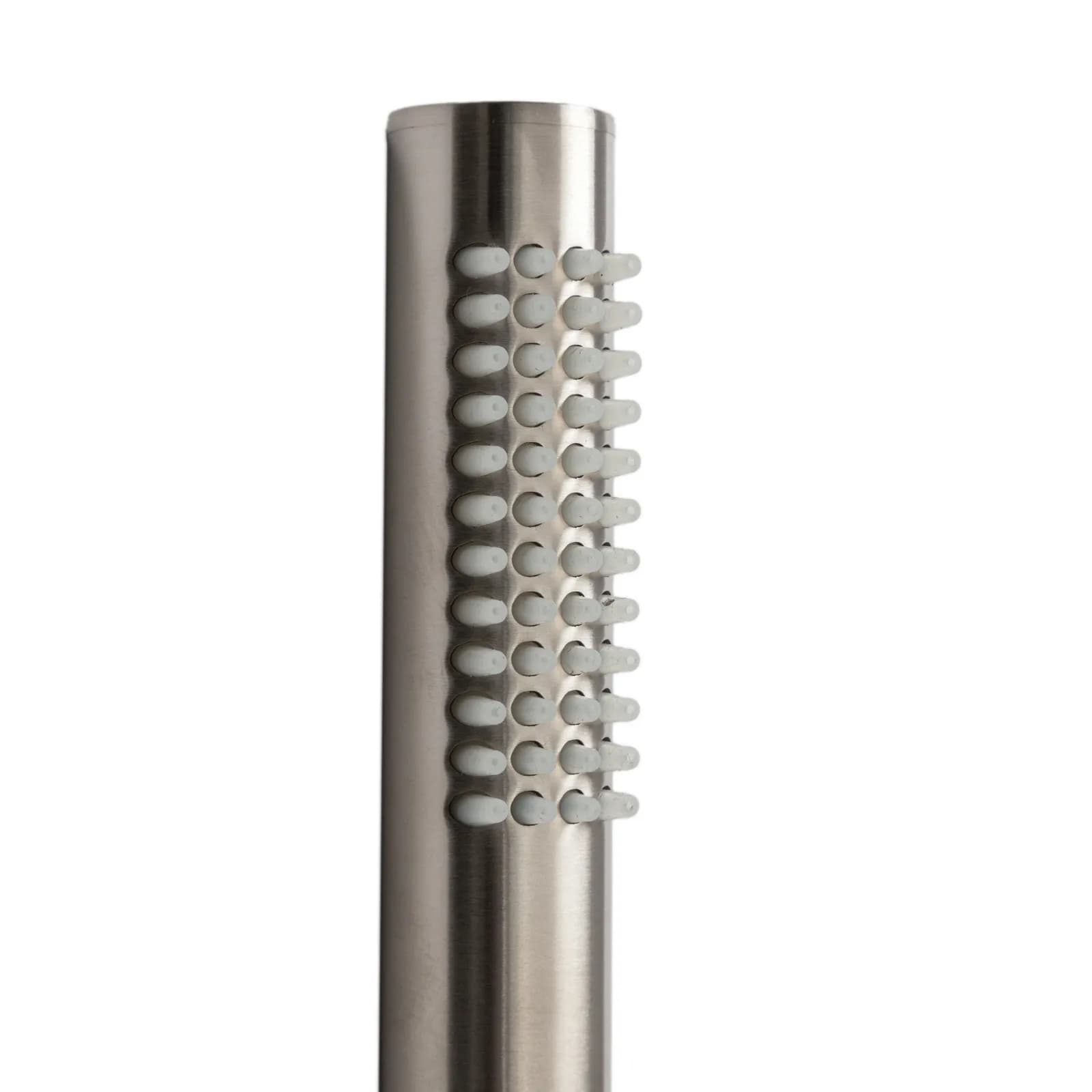 Set doccino round con presa acqua e flessibile acciaio inox satinato - Pure