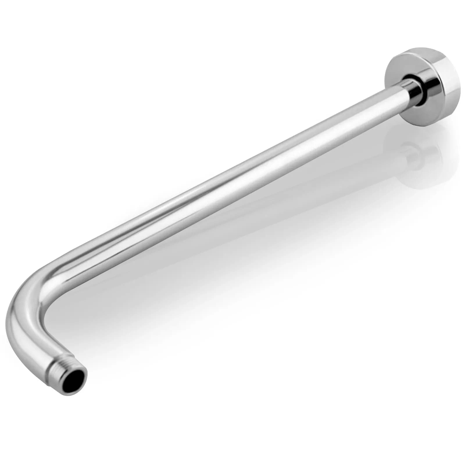 Set incasso doccia braccio 30 cm soffione e doccino con flessibile e presa acqua - Flow