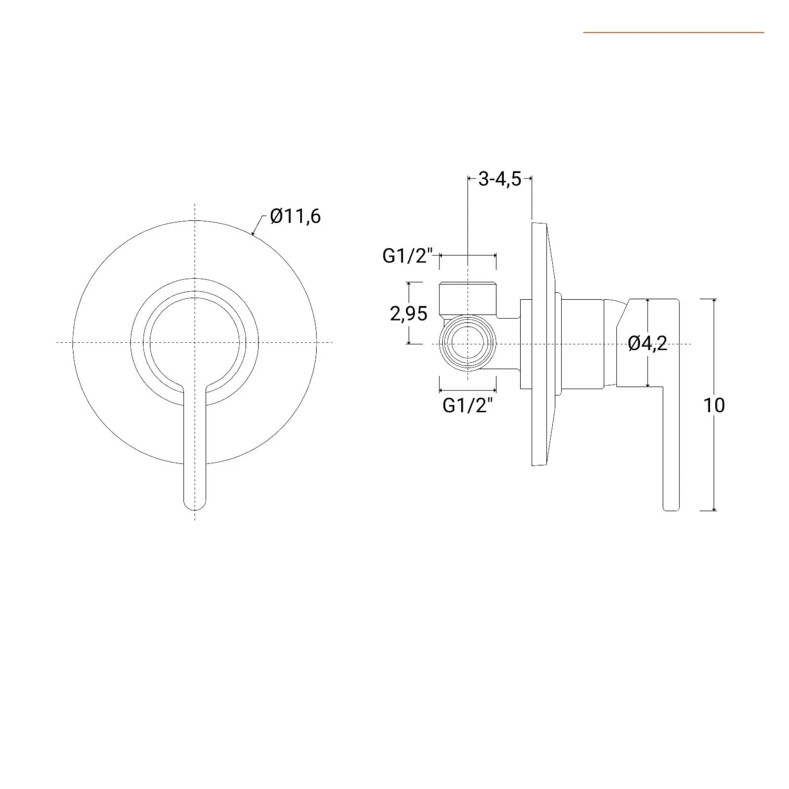 Set incasso doccia con saliscendi e doccino slim multigetto nero opaco - Gun di Jacuzzi Rubinetteria