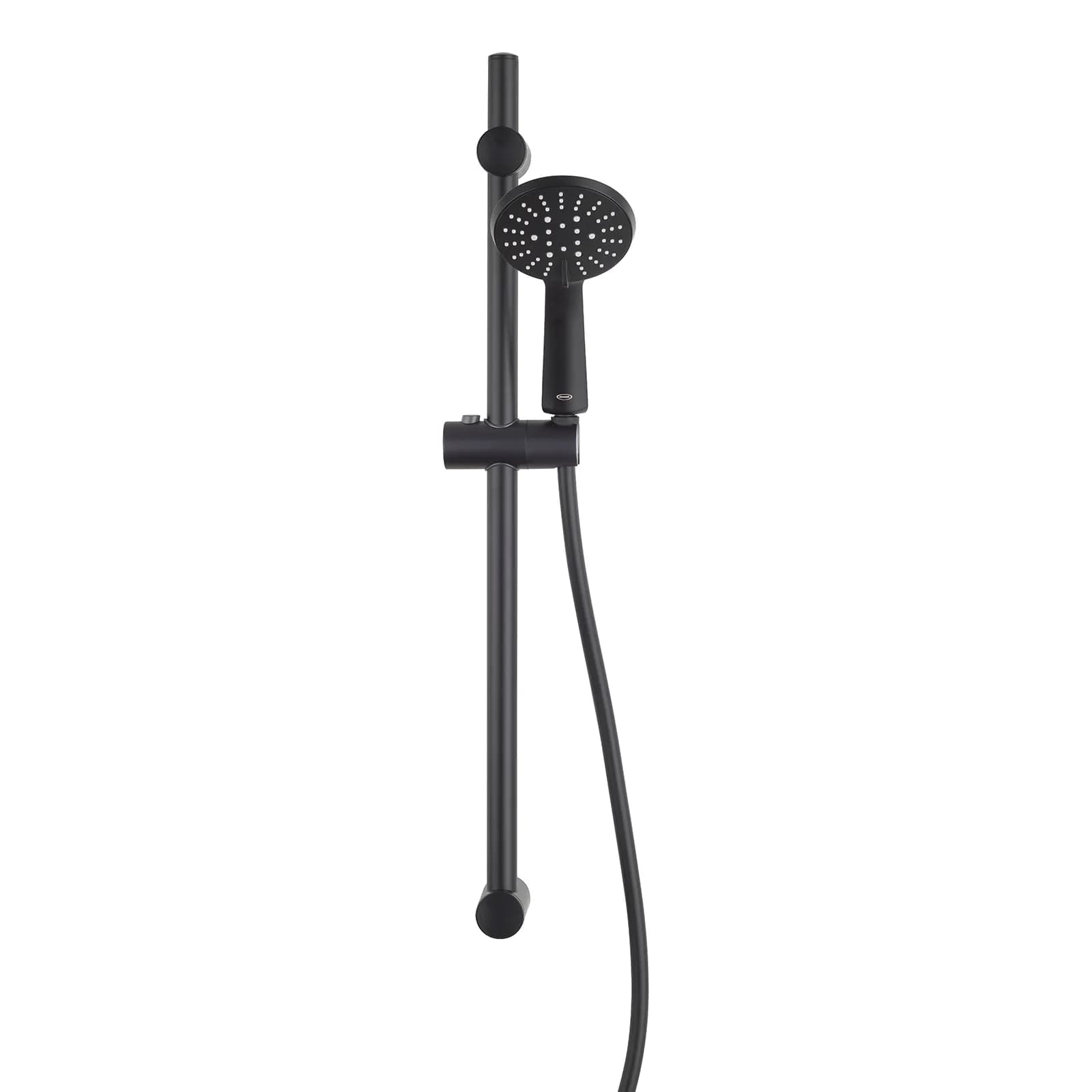 Set incasso doccia con saliscendi e doccino slim multigetto nero opaco - Gun di Jacuzzi Rubinetteria