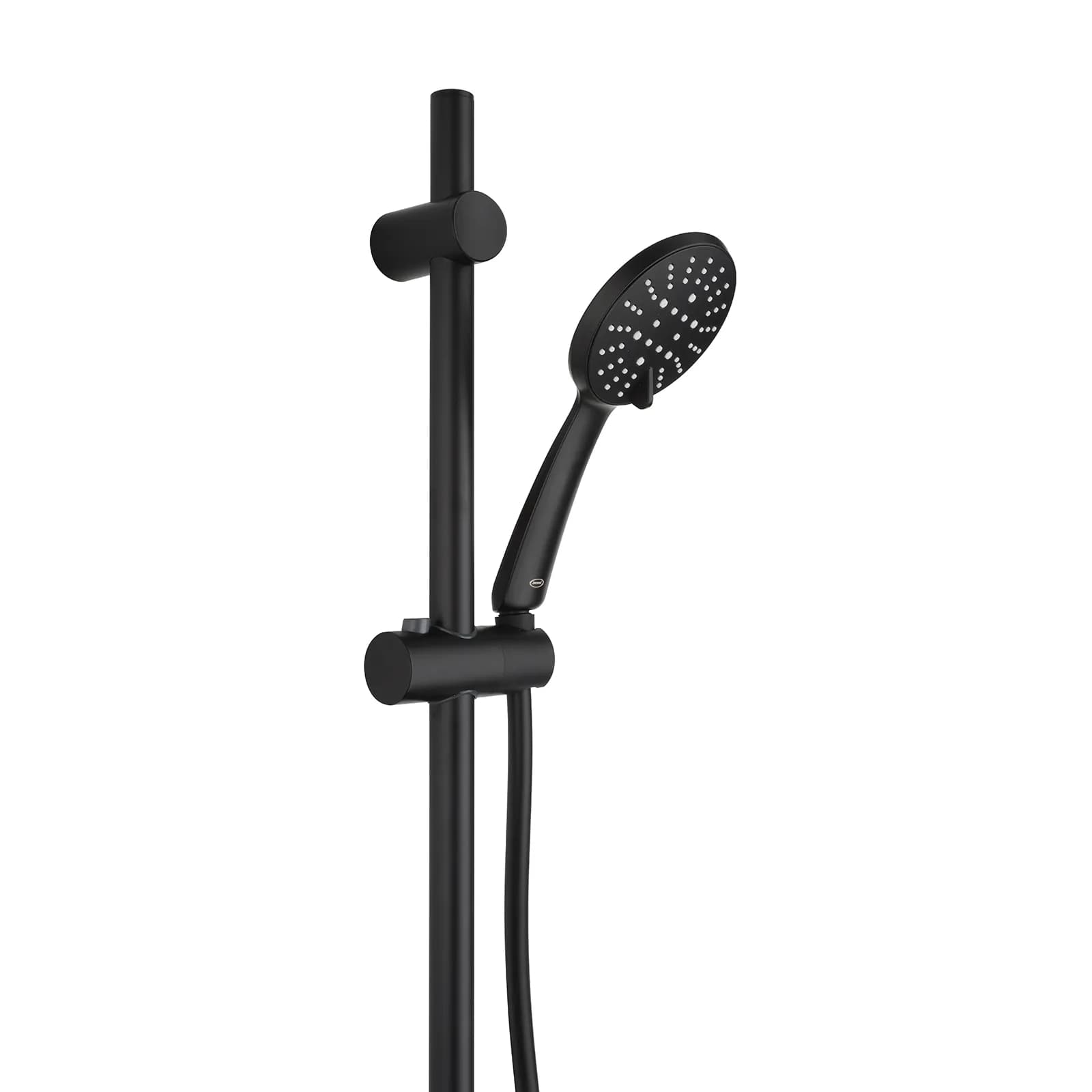 Set incasso doccia con saliscendi e doccino slim multigetto nero opaco - Gun di Jacuzzi Rubinetteria