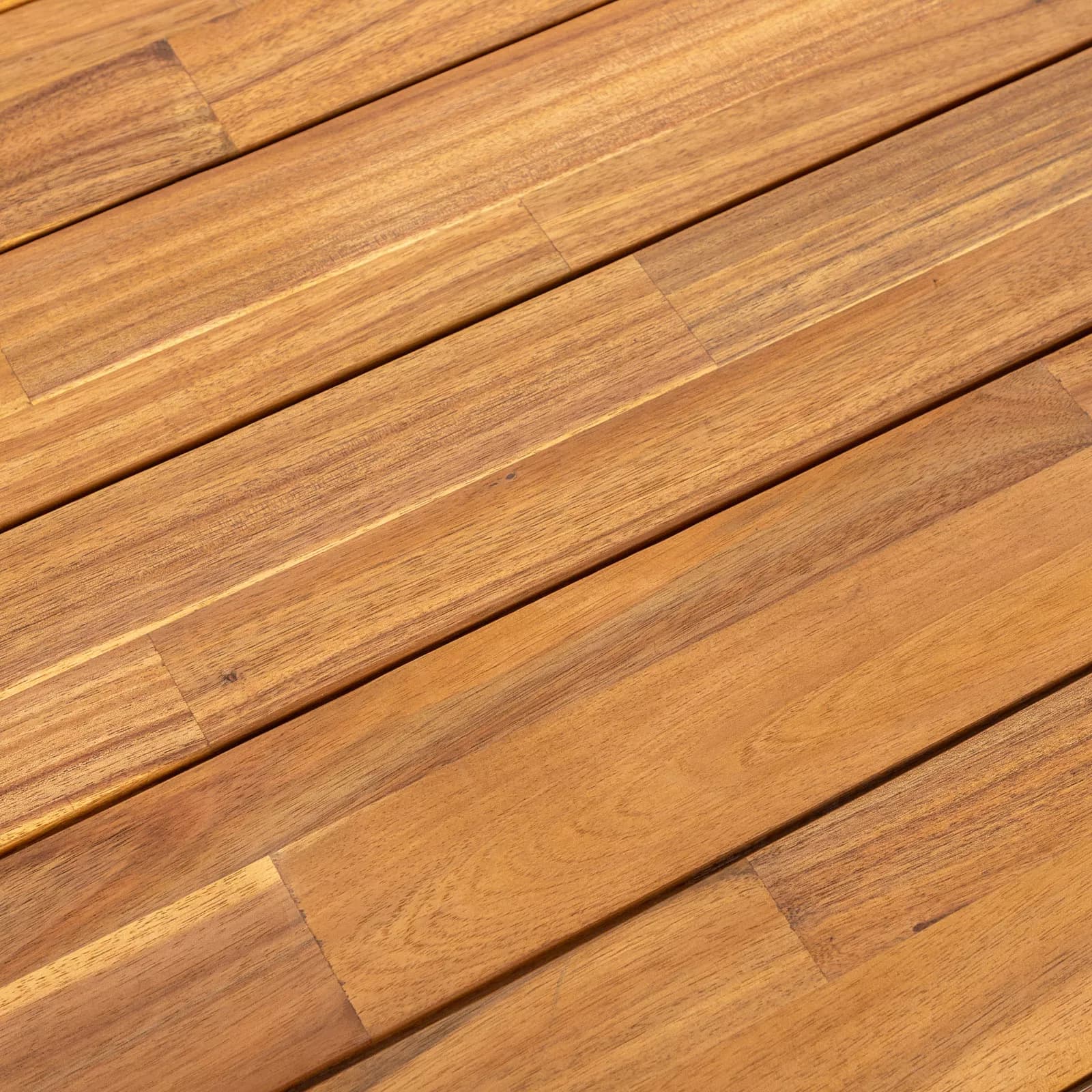 Set pranzo tavolo 180x100 cm con 4 poltrone in legno di acacia e corda - Malika