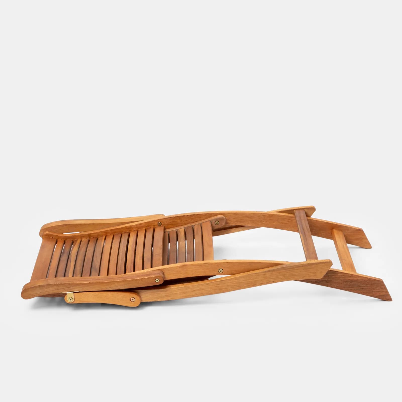 Set pranzo tavolo allungabile 180/260x110 cm e 8 sedie pieghevoli in legno di acacia - Paja