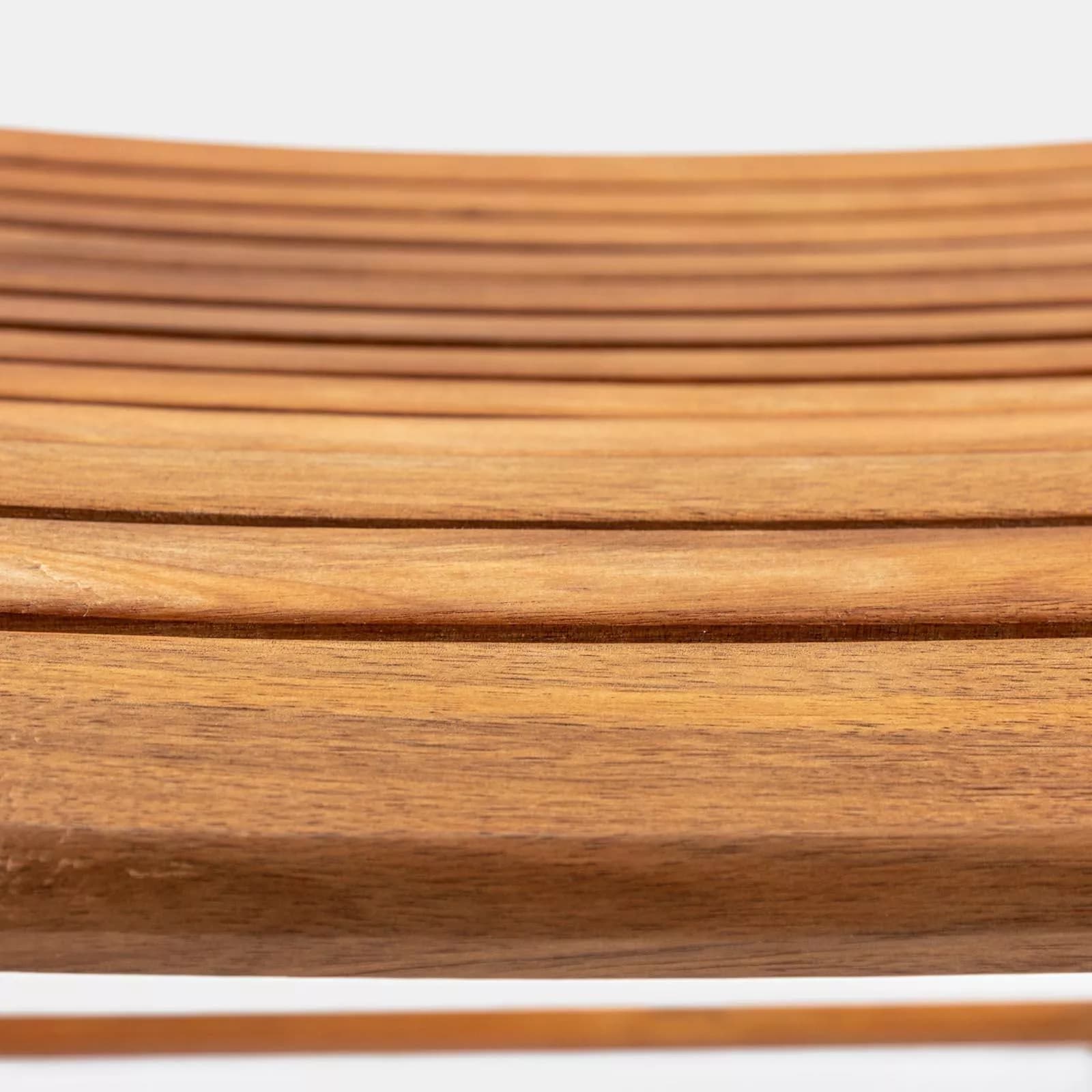 Set pranzo tavolo allungabile 150/200x100 cm e 4 sedie in legno di acacia – Paja