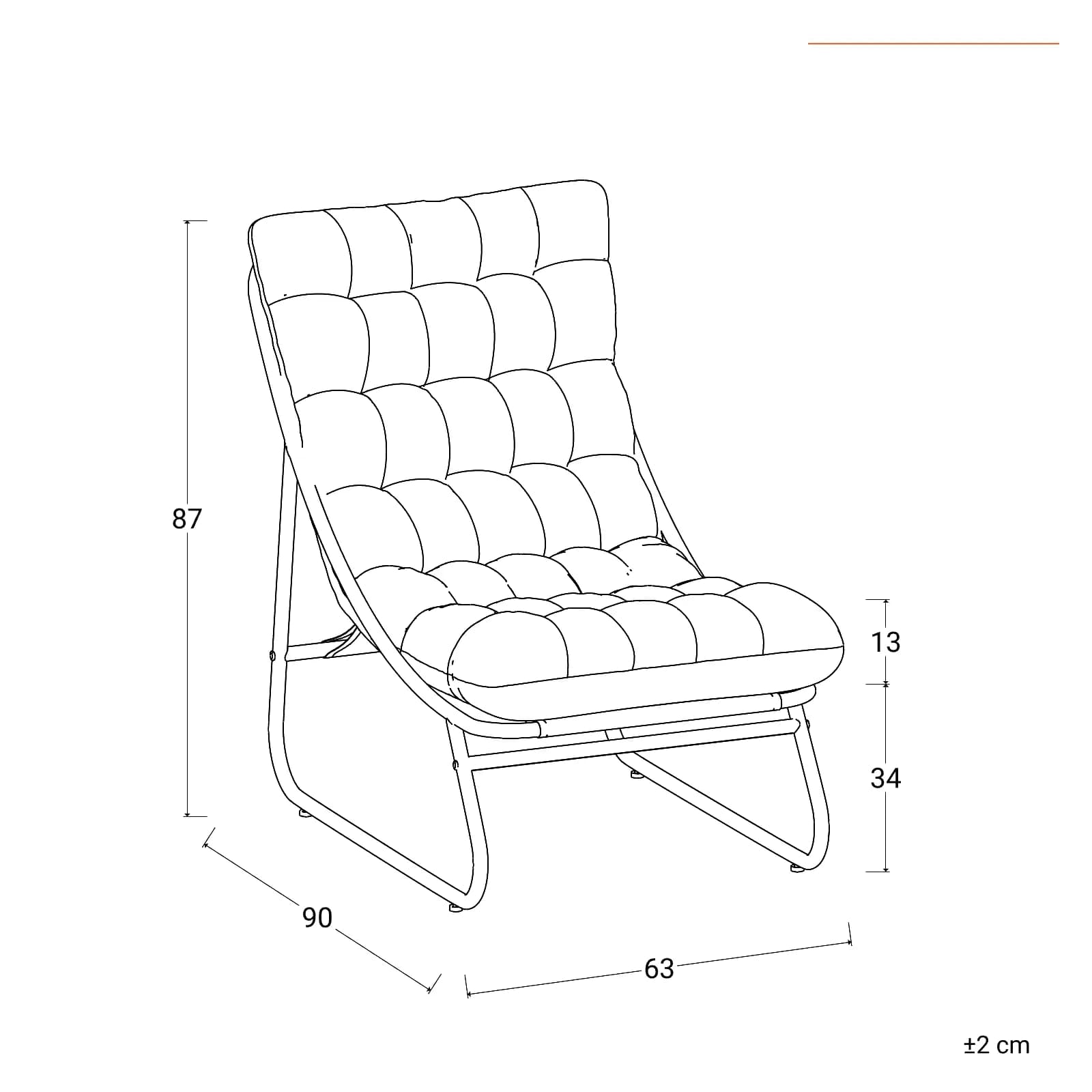 Set relax 4 posti in acciaio antracite con cuscino trapuntato grigio scuro - Santacruz