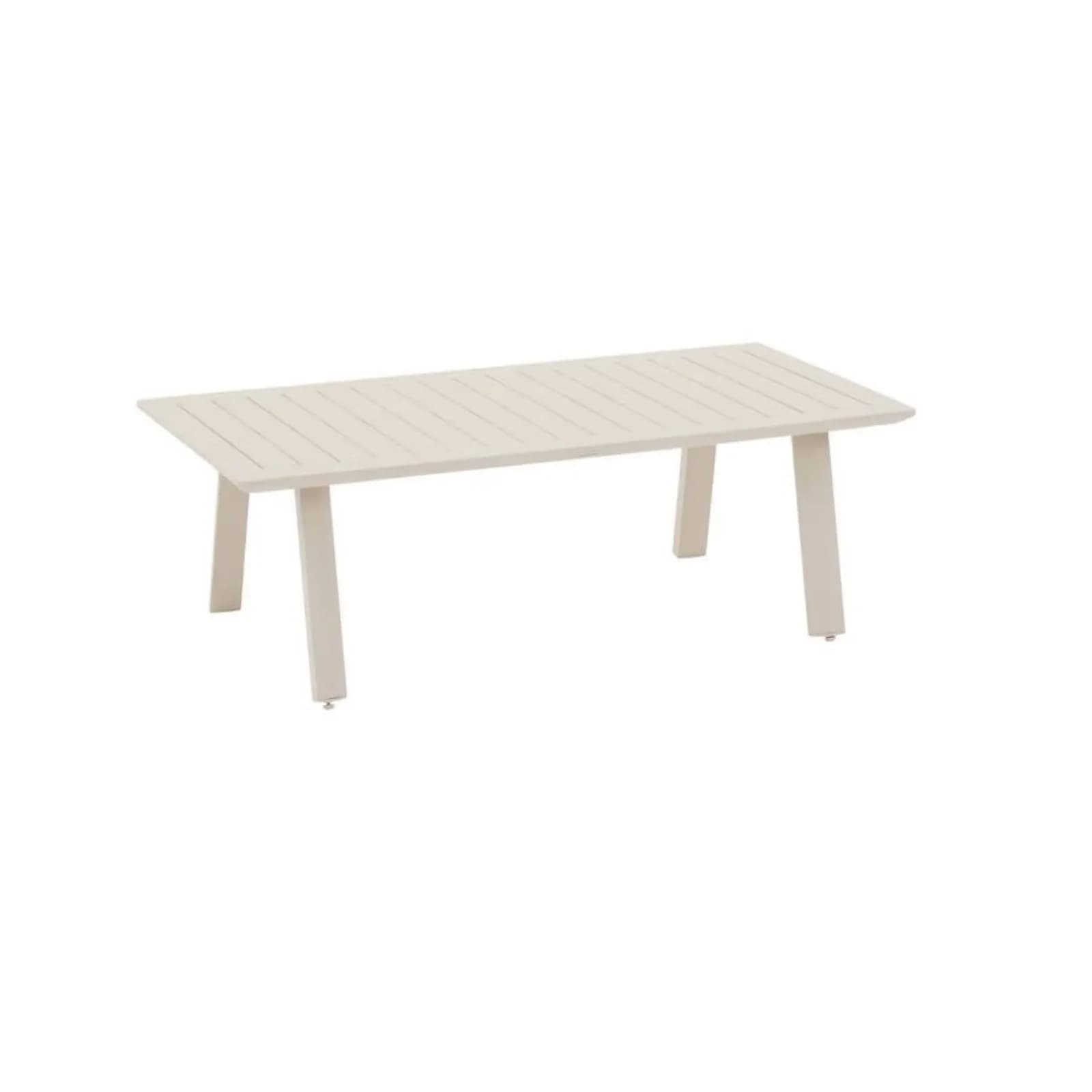 Set relax 5 posti in alluminio argilla con cuscini - Sahari