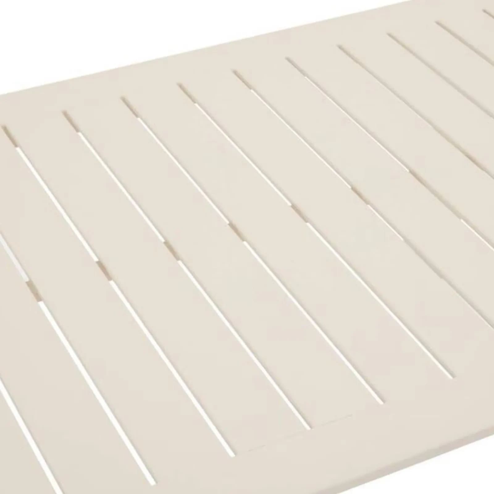 Set relax 5 posti in alluminio argilla con cuscini - Sahari