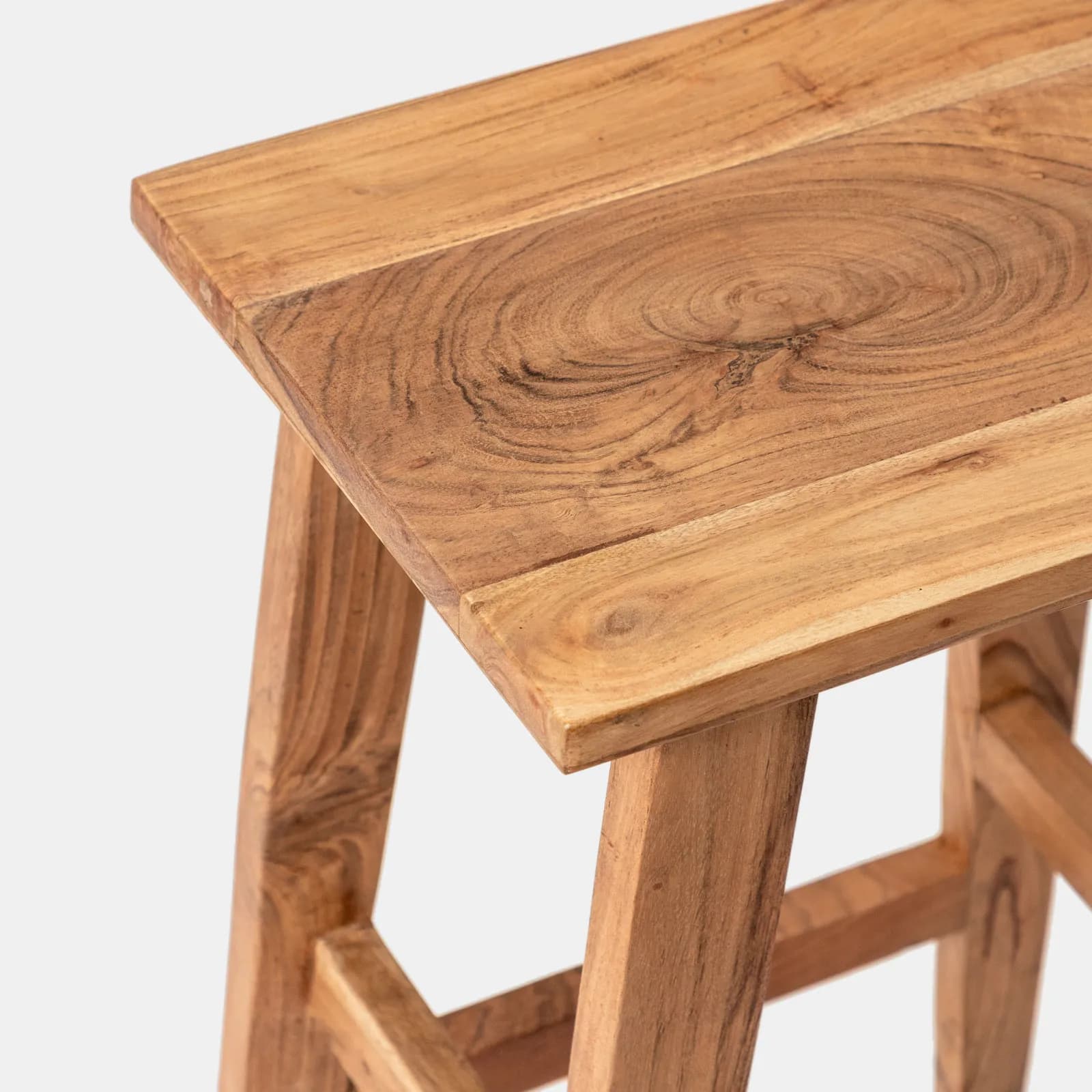 Sgabello in legno di acacia - Freia Acacia
