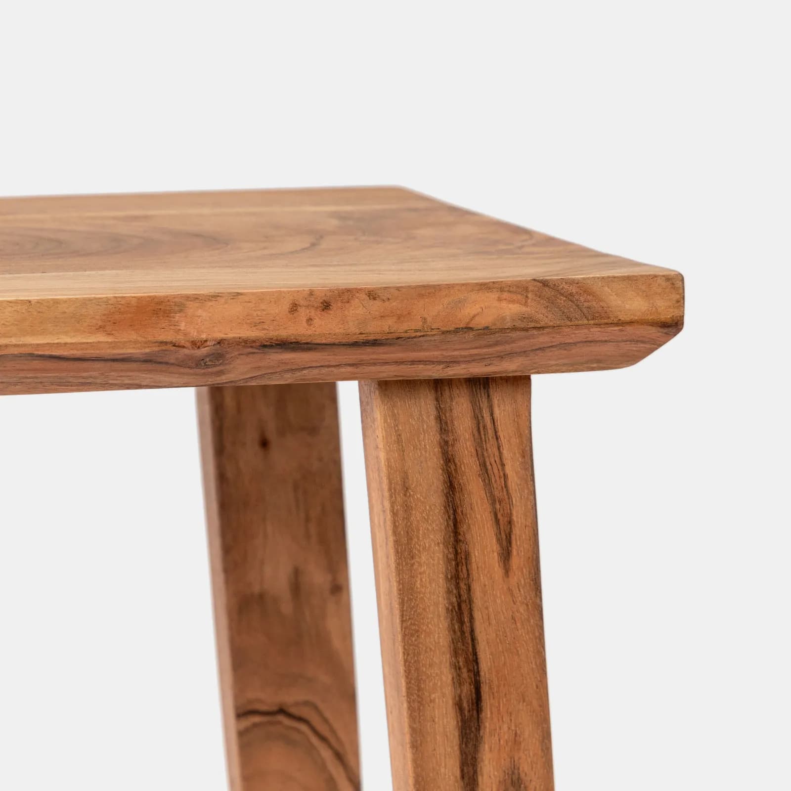 Sgabello in legno di acacia - Freia Acacia