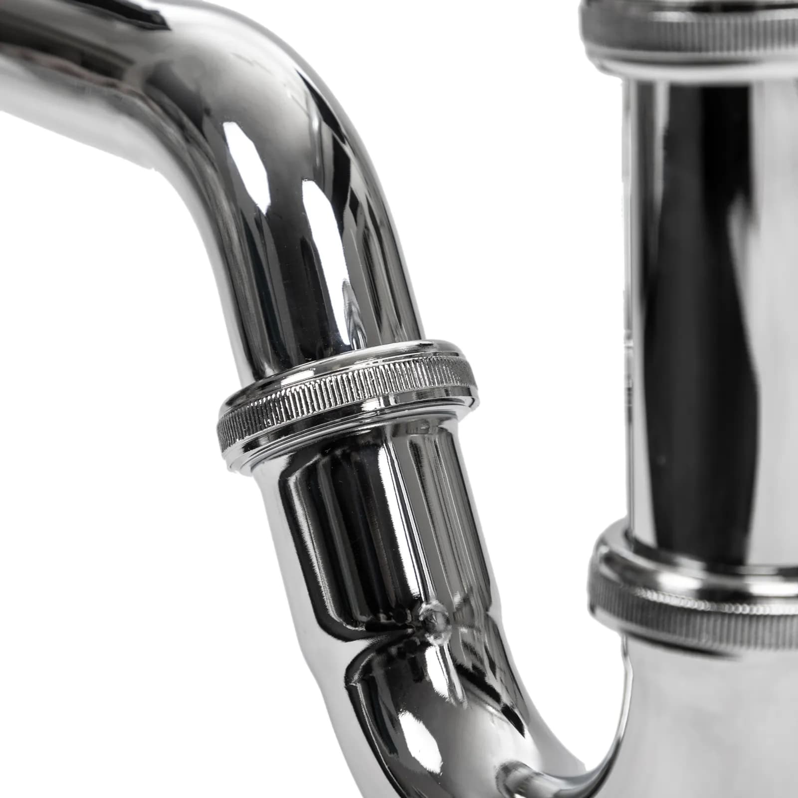 Sifone per scarico bidet con attacco standard cromo