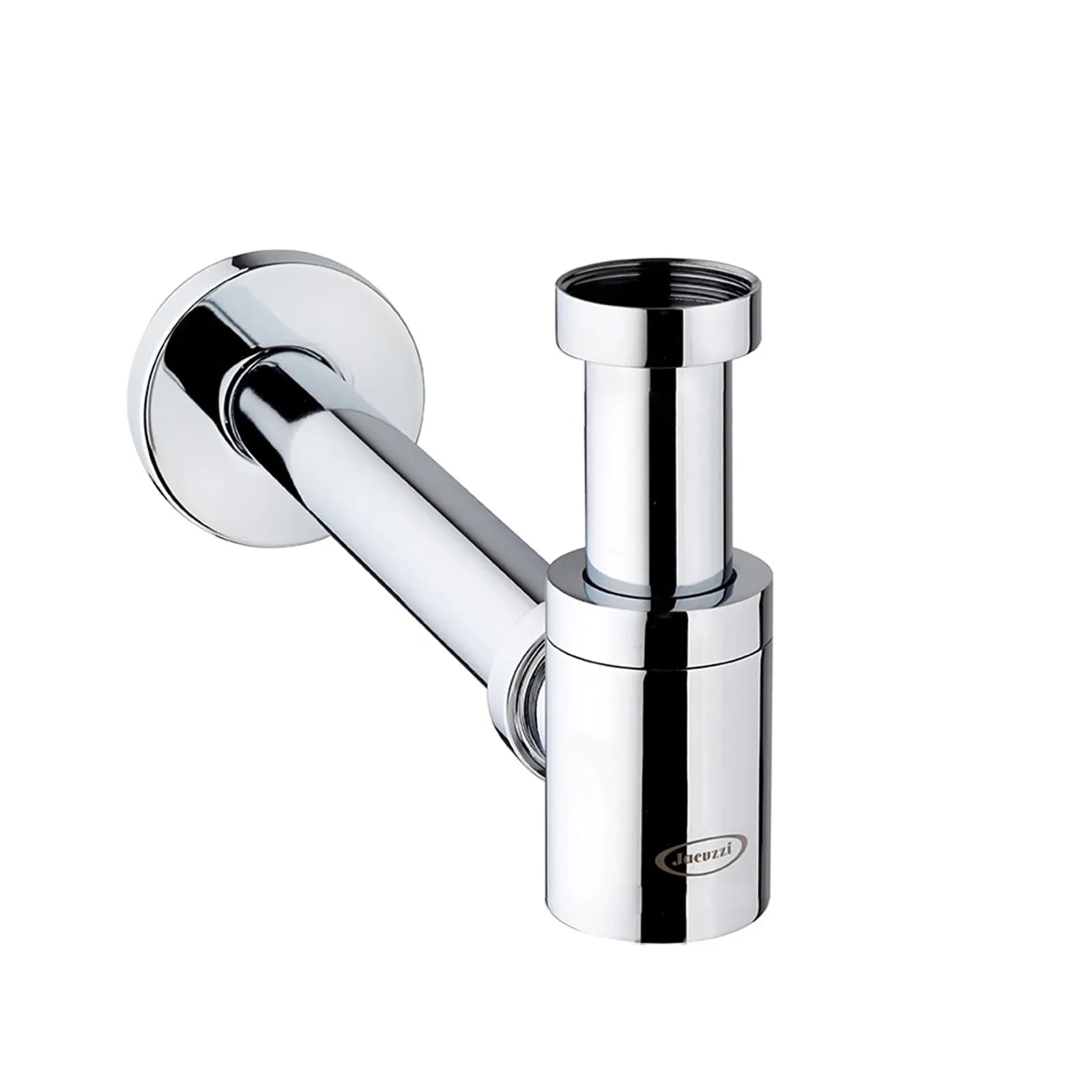 Sifone basso Jacuzzi - Rubinetteria universale a bottiglia stondato per lavabo