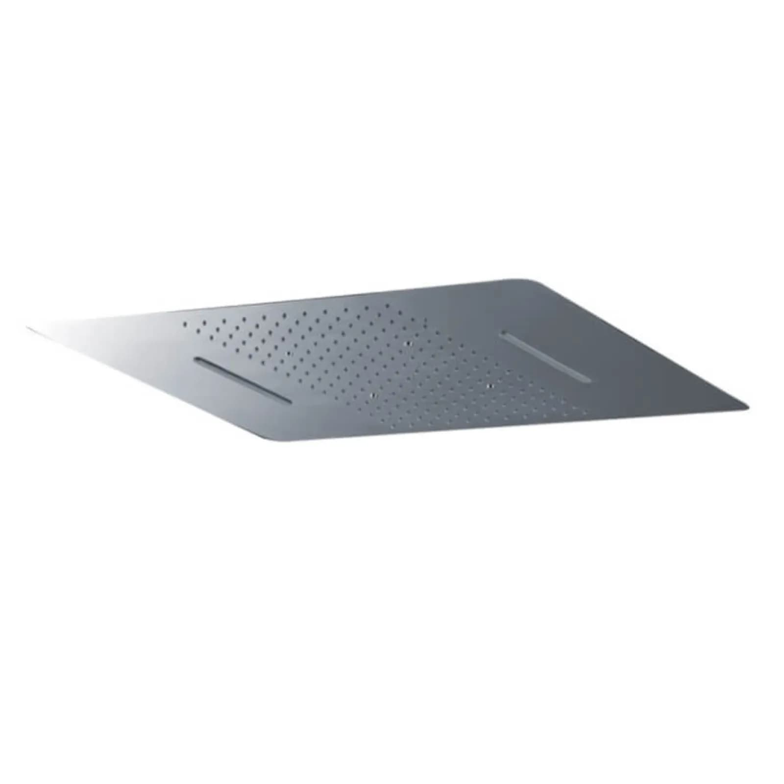 Soffione doccia in acciaio inox cromato 3 getti