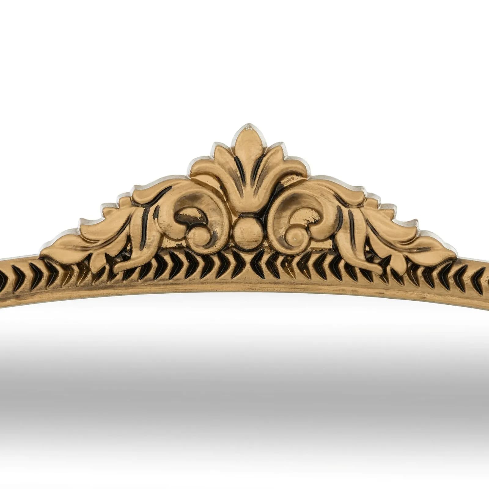 Specchio da interno 71x56h cm in legno oro con decorazioni