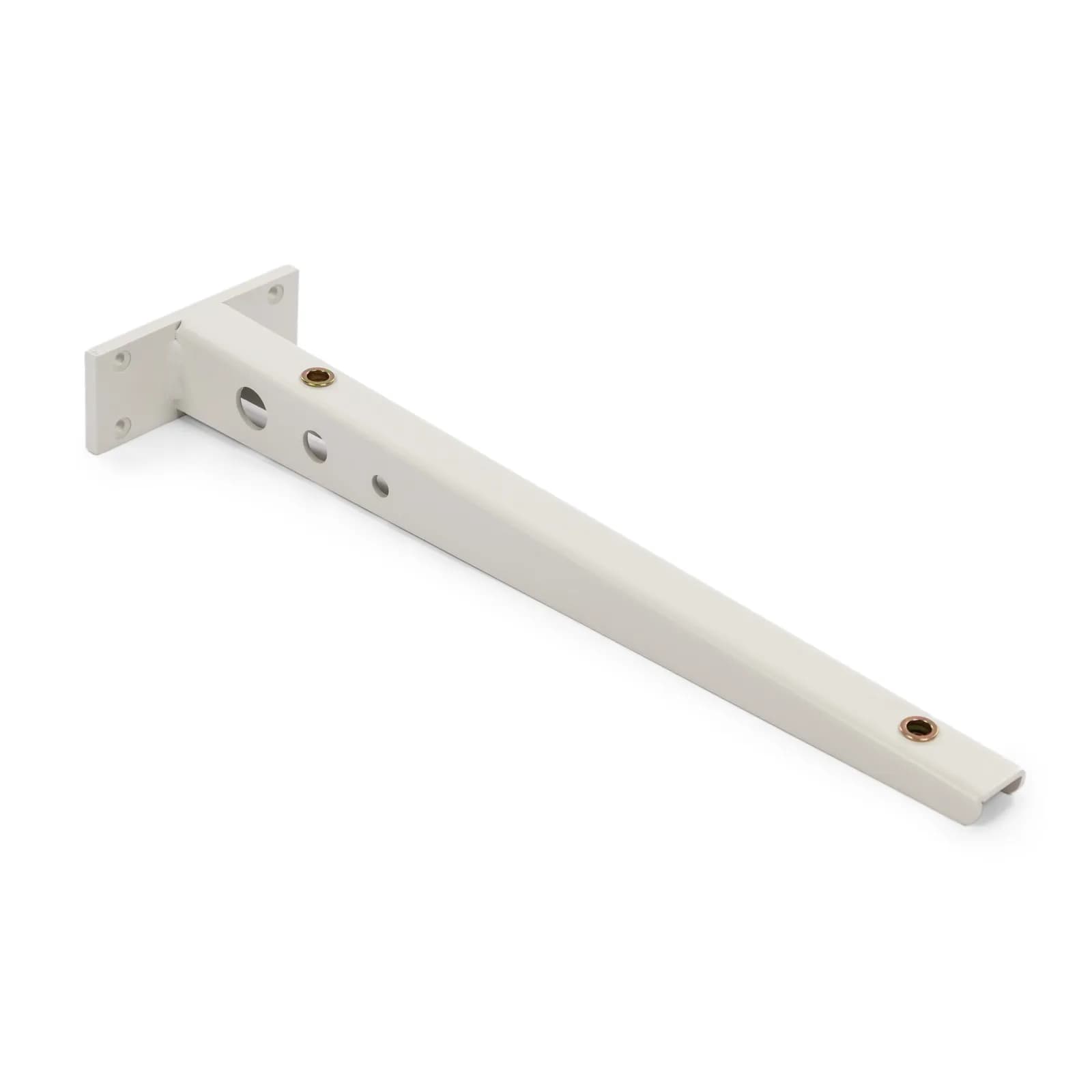 Staffa a L 45 cm regolabile in metallo per mensoloni bagno sospesi - Ghost