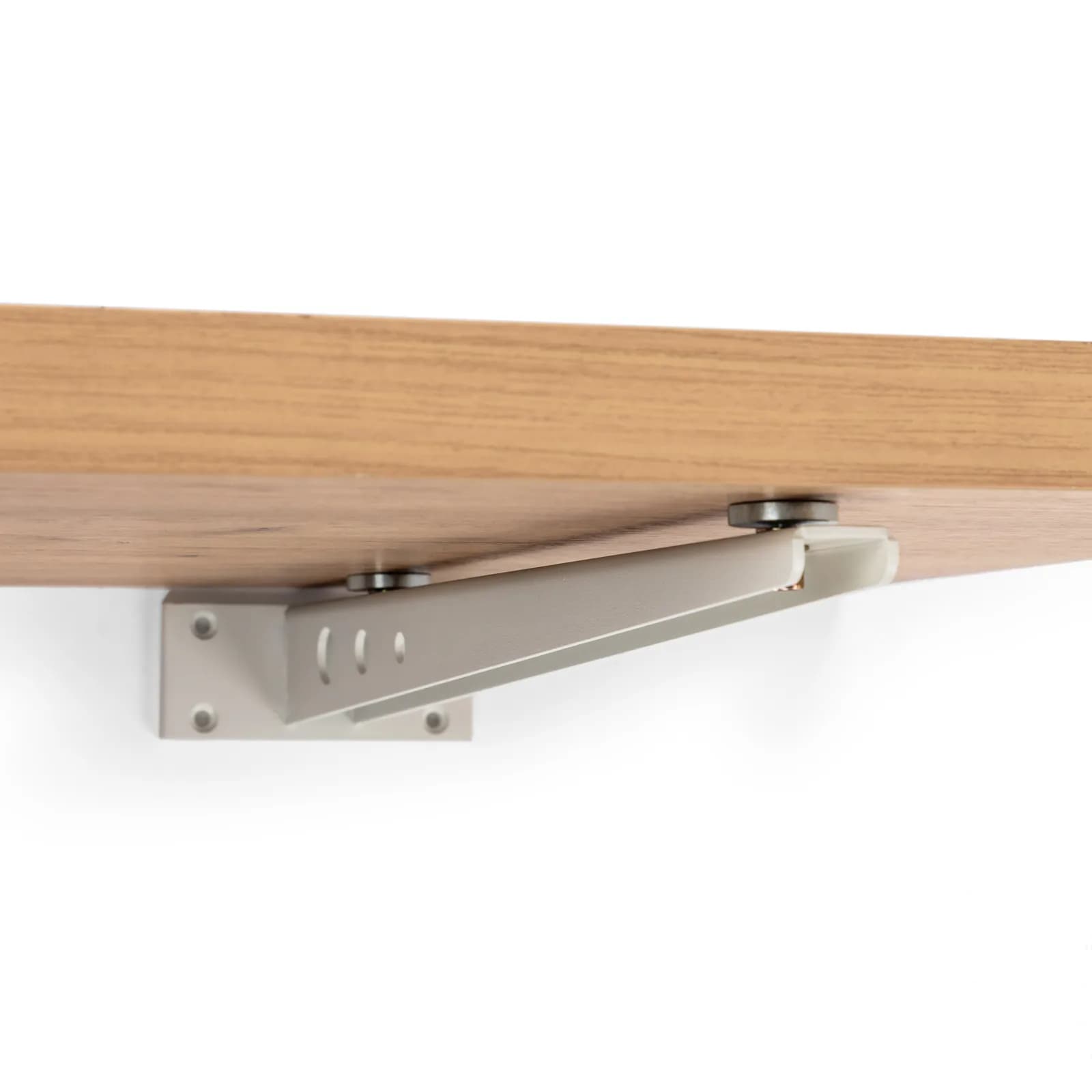 Staffa a L 45 cm regolabile in metallo per mensoloni bagno sospesi - Ghost