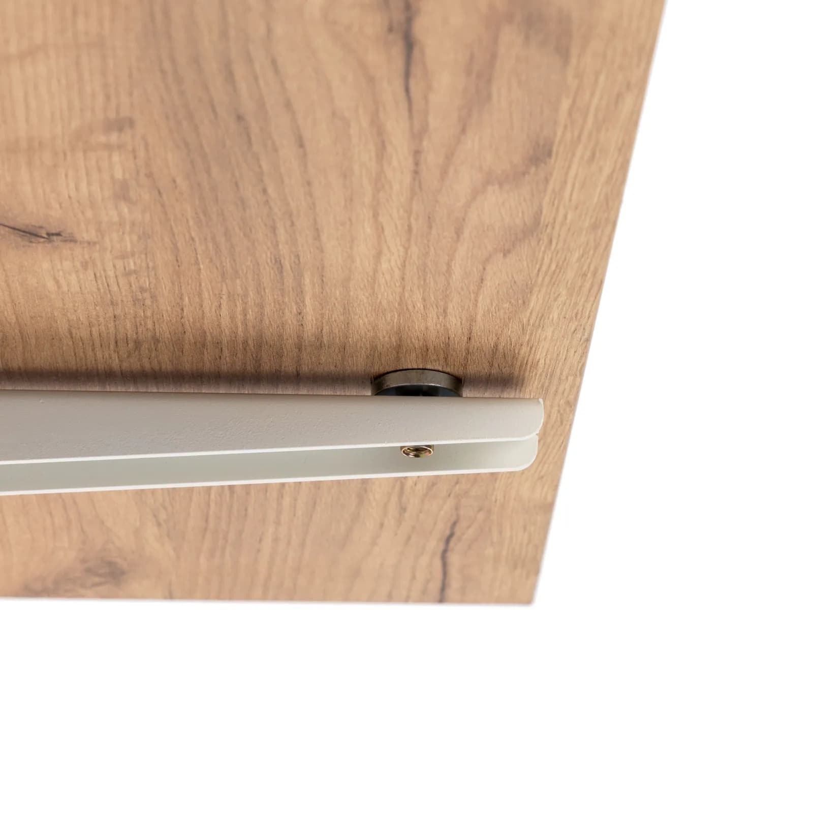 Staffa a L 45 cm regolabile in metallo per mensoloni bagno sospesi - Ghost