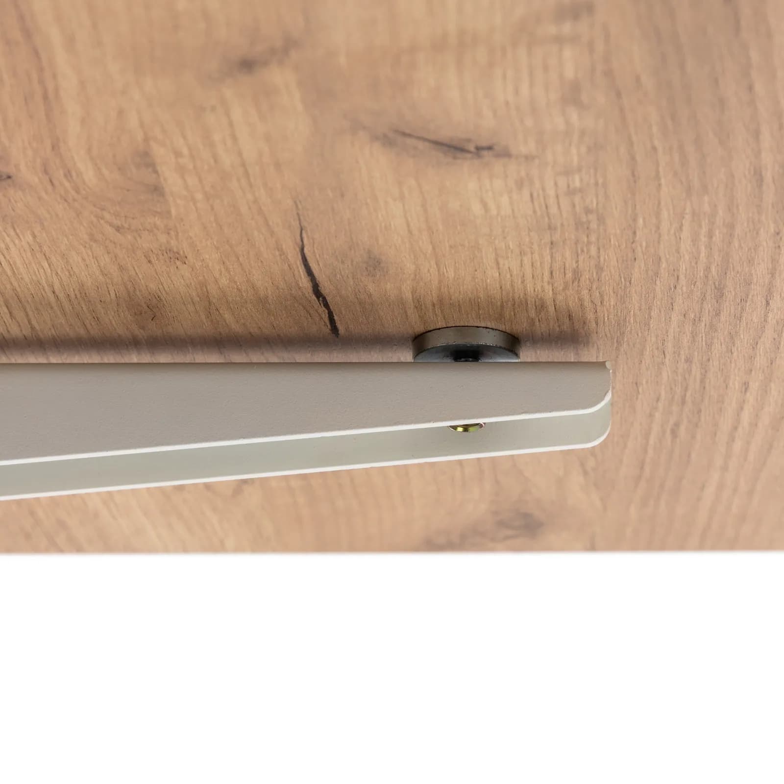 Staffa regolabile 33x5 h cm bianco per top lavabo sospeso