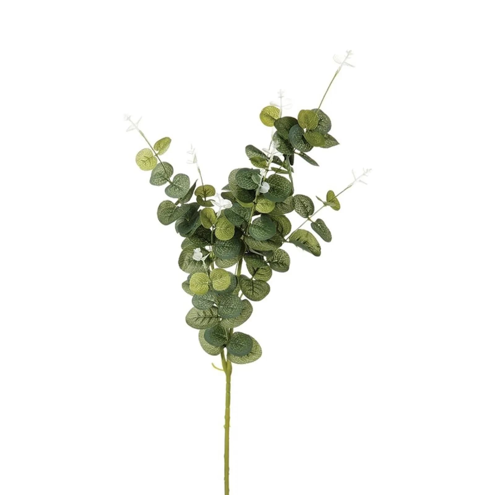 Stelo di eucalipto artificiale 90h cm verde