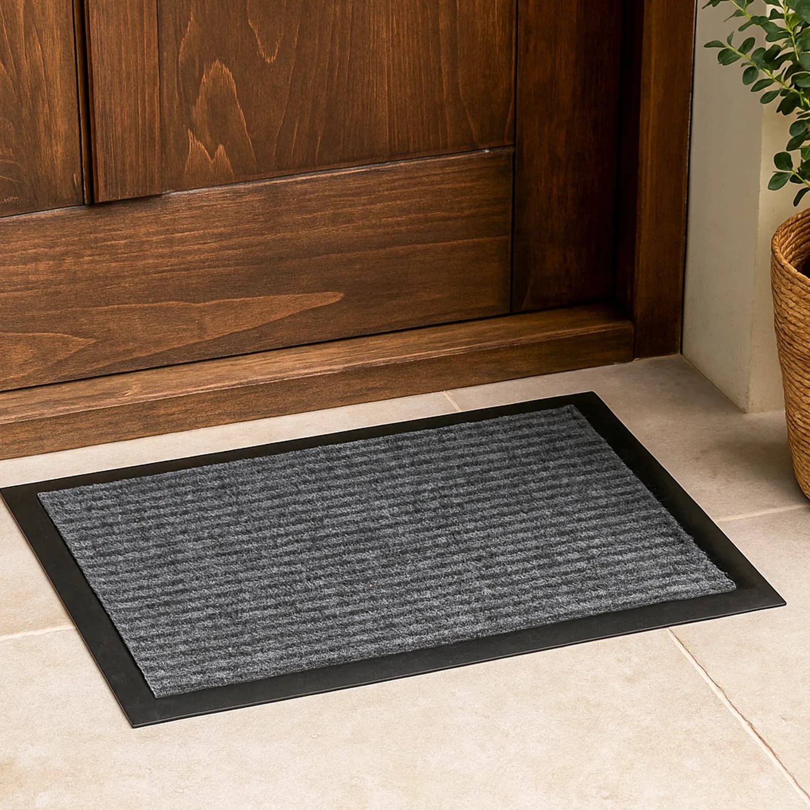 Zerbino 60x40 cm antiscivolo antracite