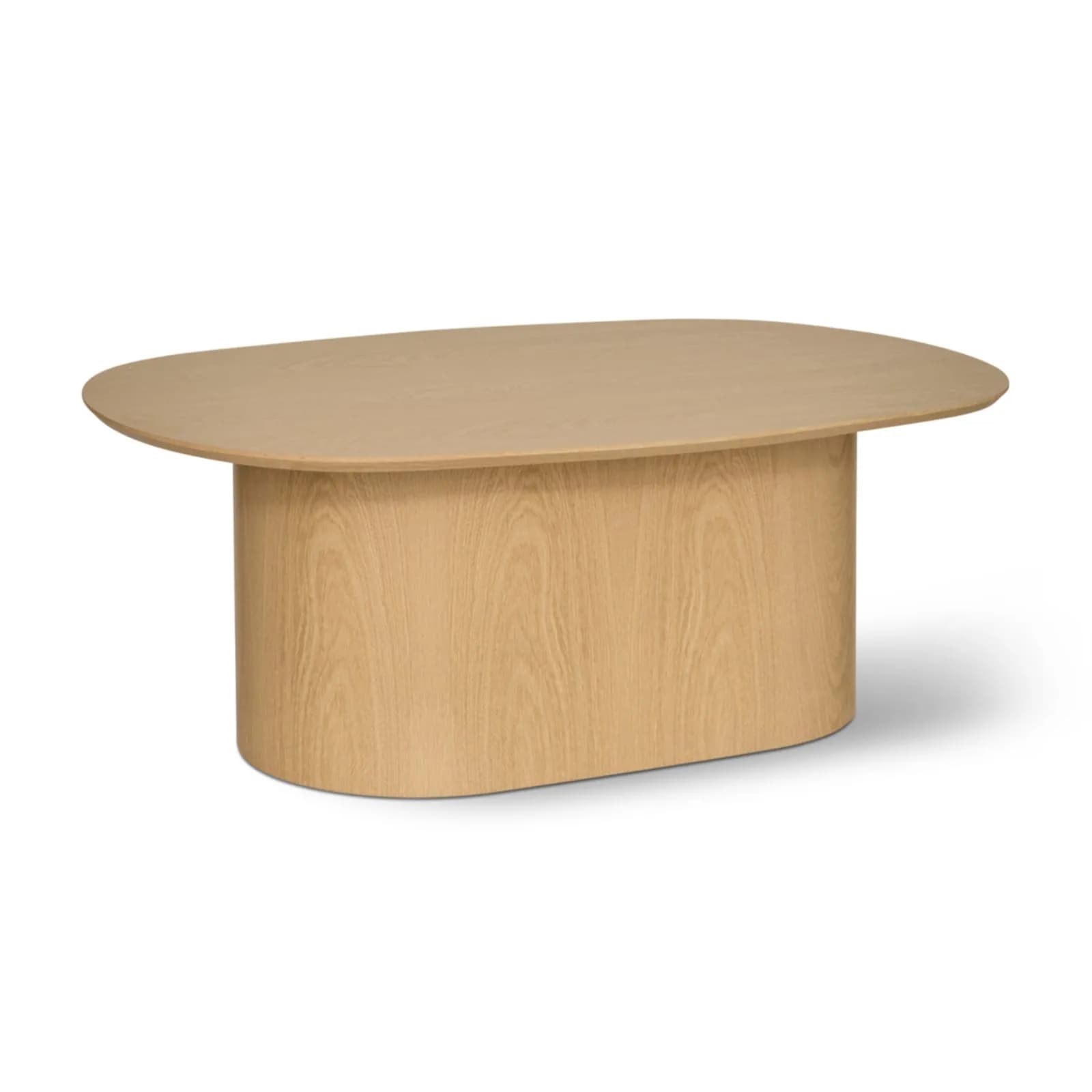 Tavolino 100x70 cm in legno effetto betulla - Vicentina