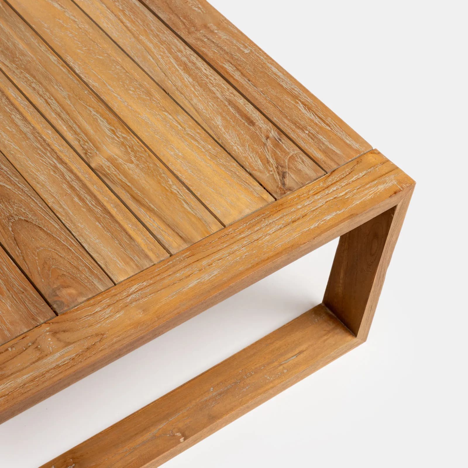 Tavolino 120x80 in legno teak naturale - Cairo