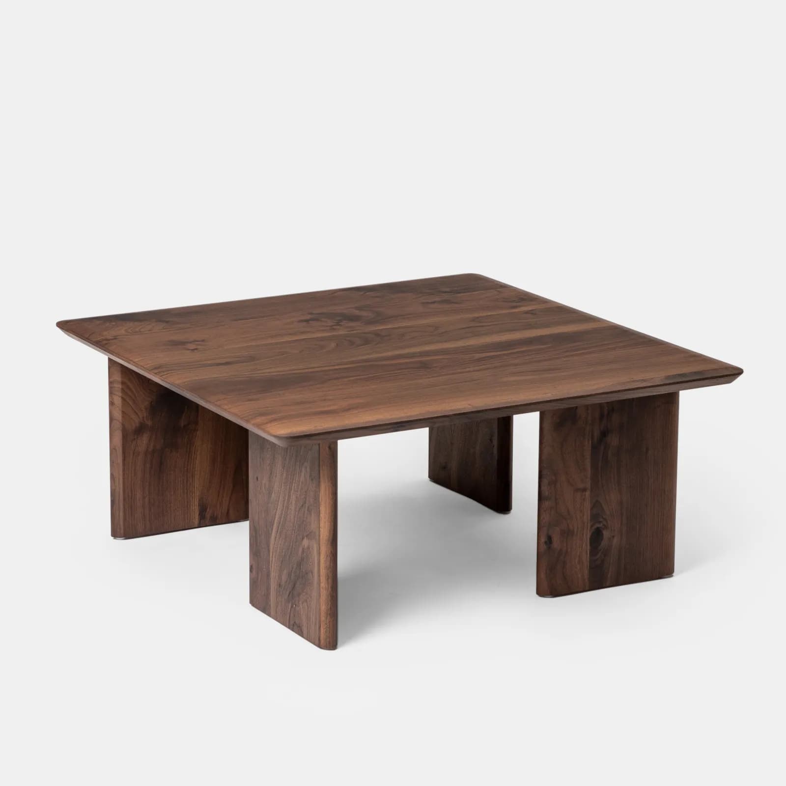 Tavolino 80x80 cm effetto noce - Osbert