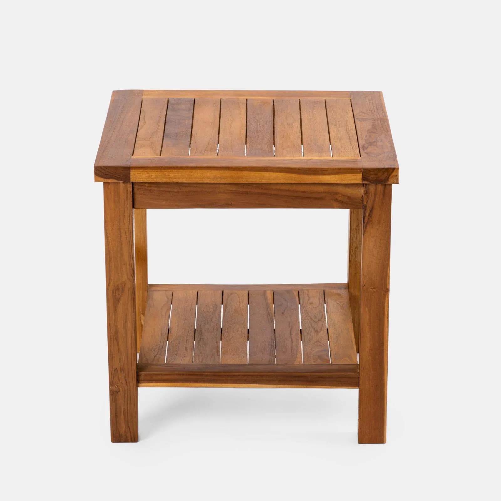 Tavolino da giardino 50x50 cm in legno teak - Louis