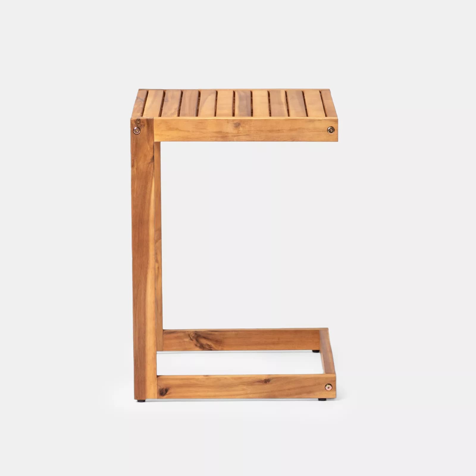 Tavolino da giardino in legno massello di acacia 40x43 cm - Nauru