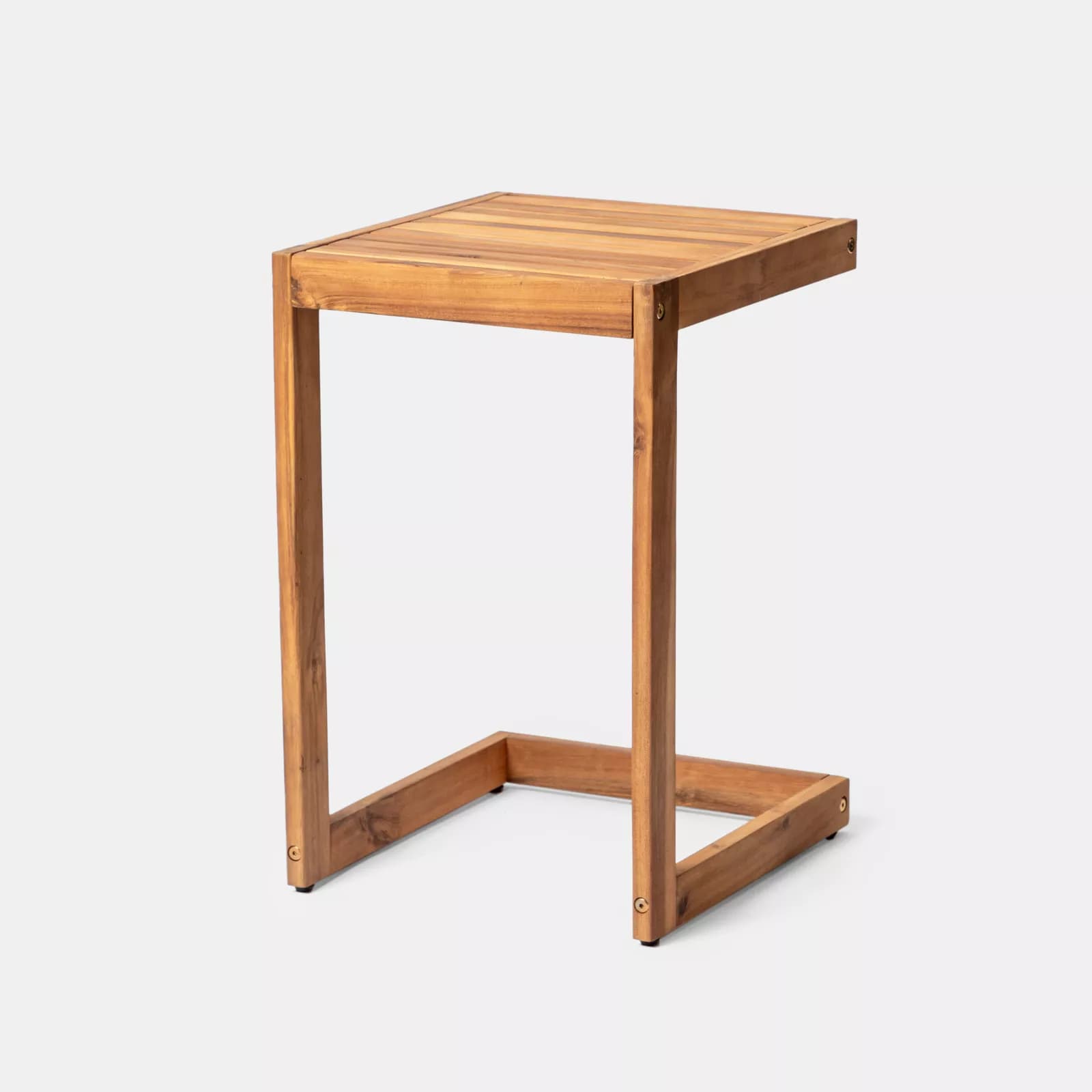 Tavolino da giardino in legno massello di acacia 40x43 cm - Nauru