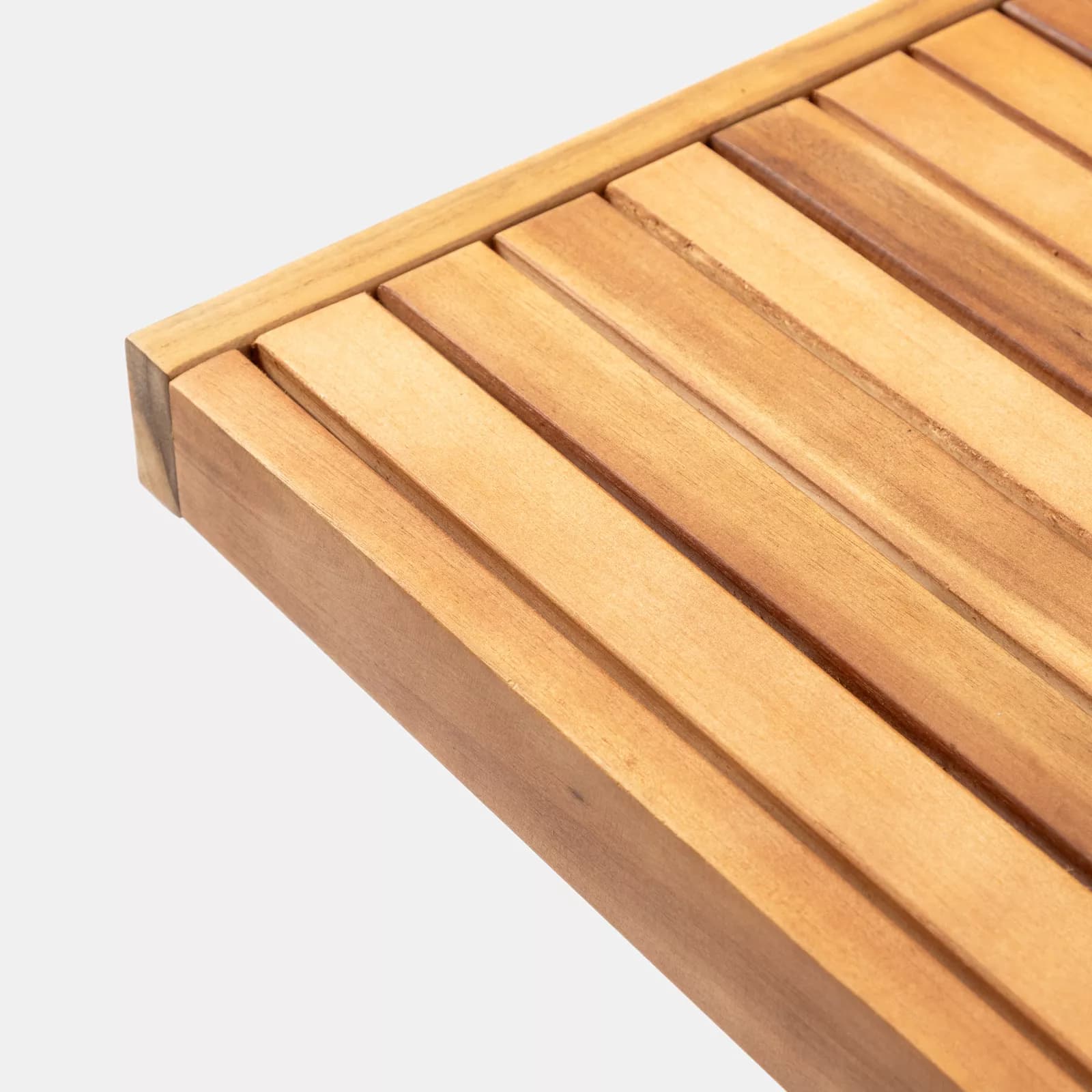 Tavolino da giardino in legno massello di acacia 40x43 cm - Nauru