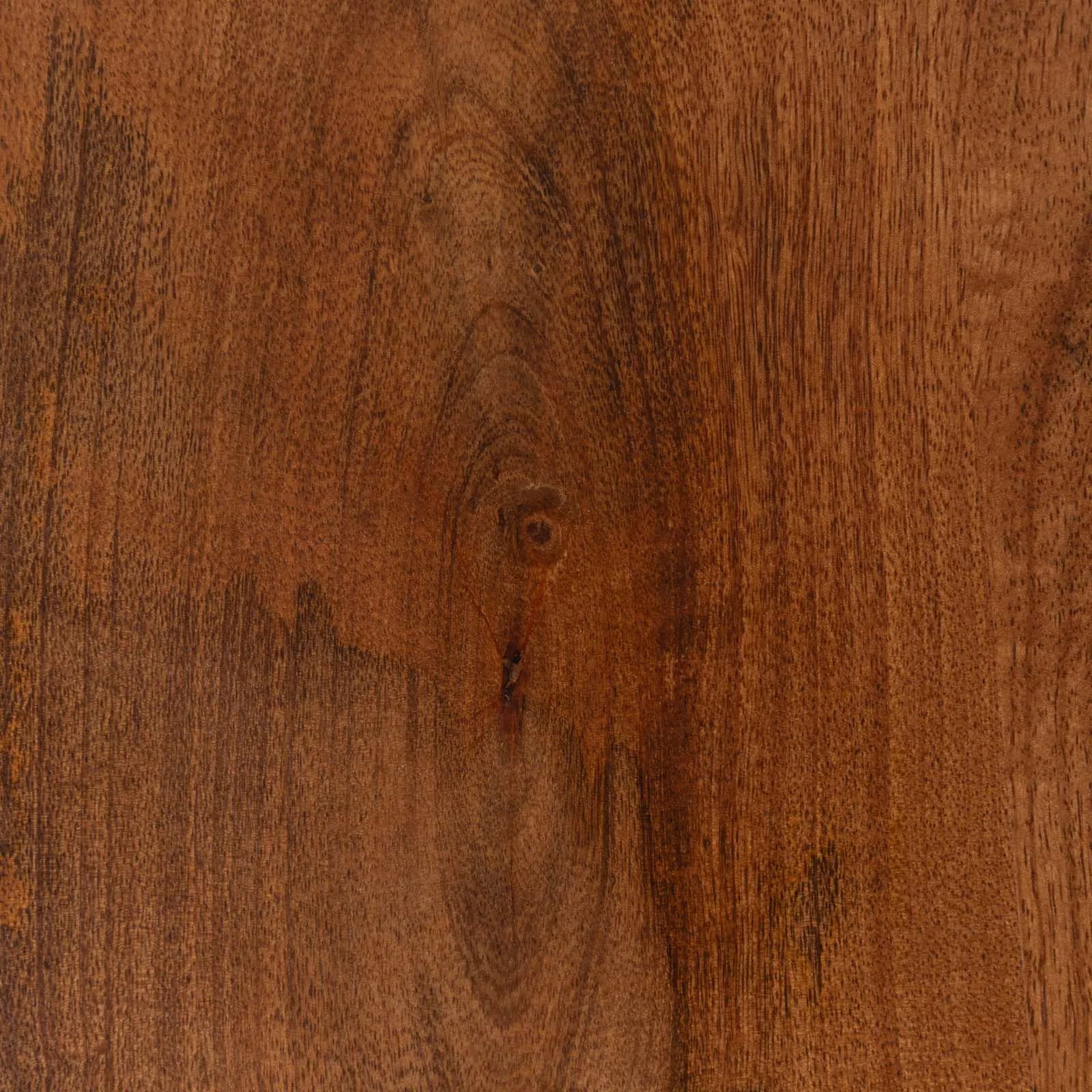 Tavolino rotondo 30 cm in legno di mango naturale - Julian