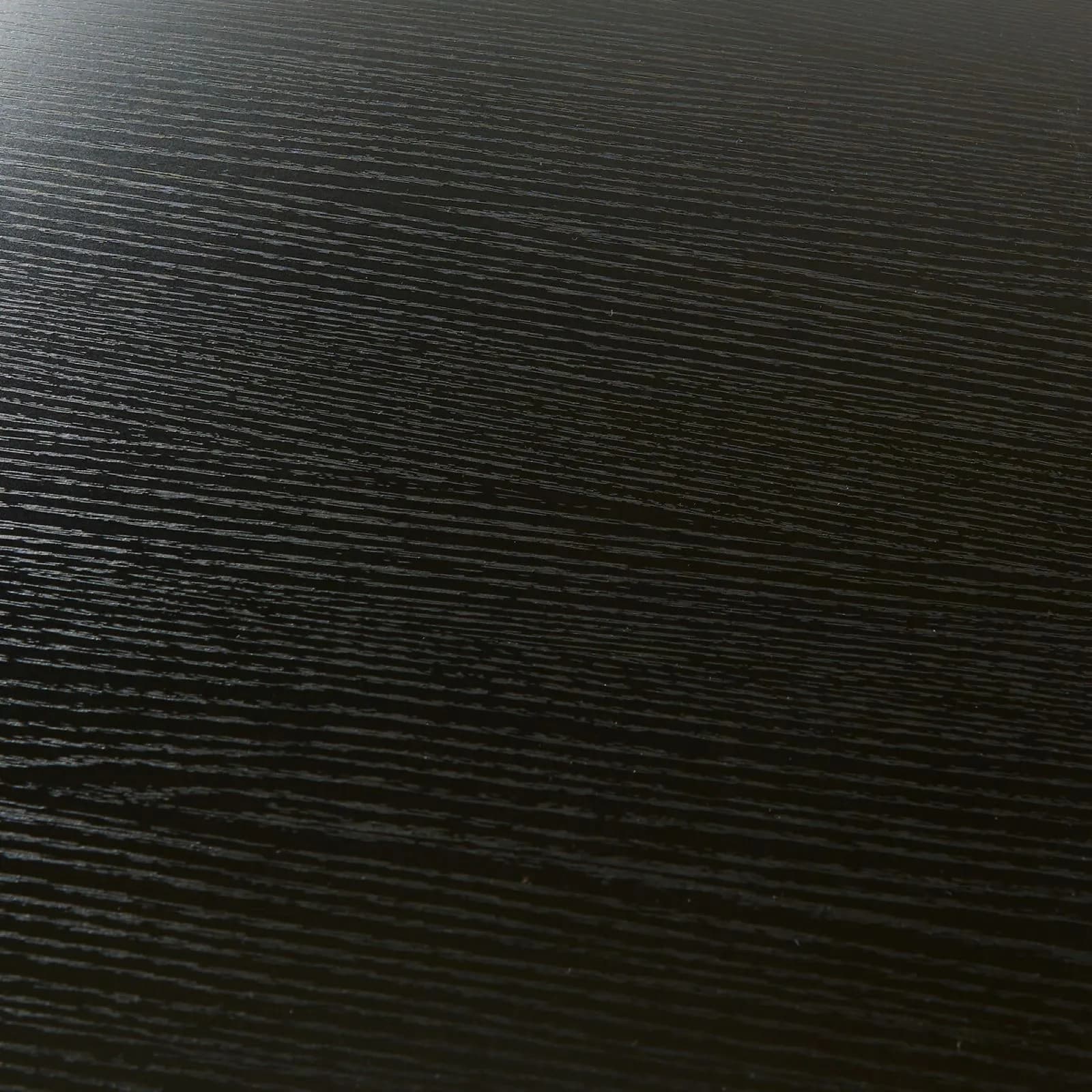 Tavolo 180x90 cm effetto legno nero e gambe cannettate - Kawah