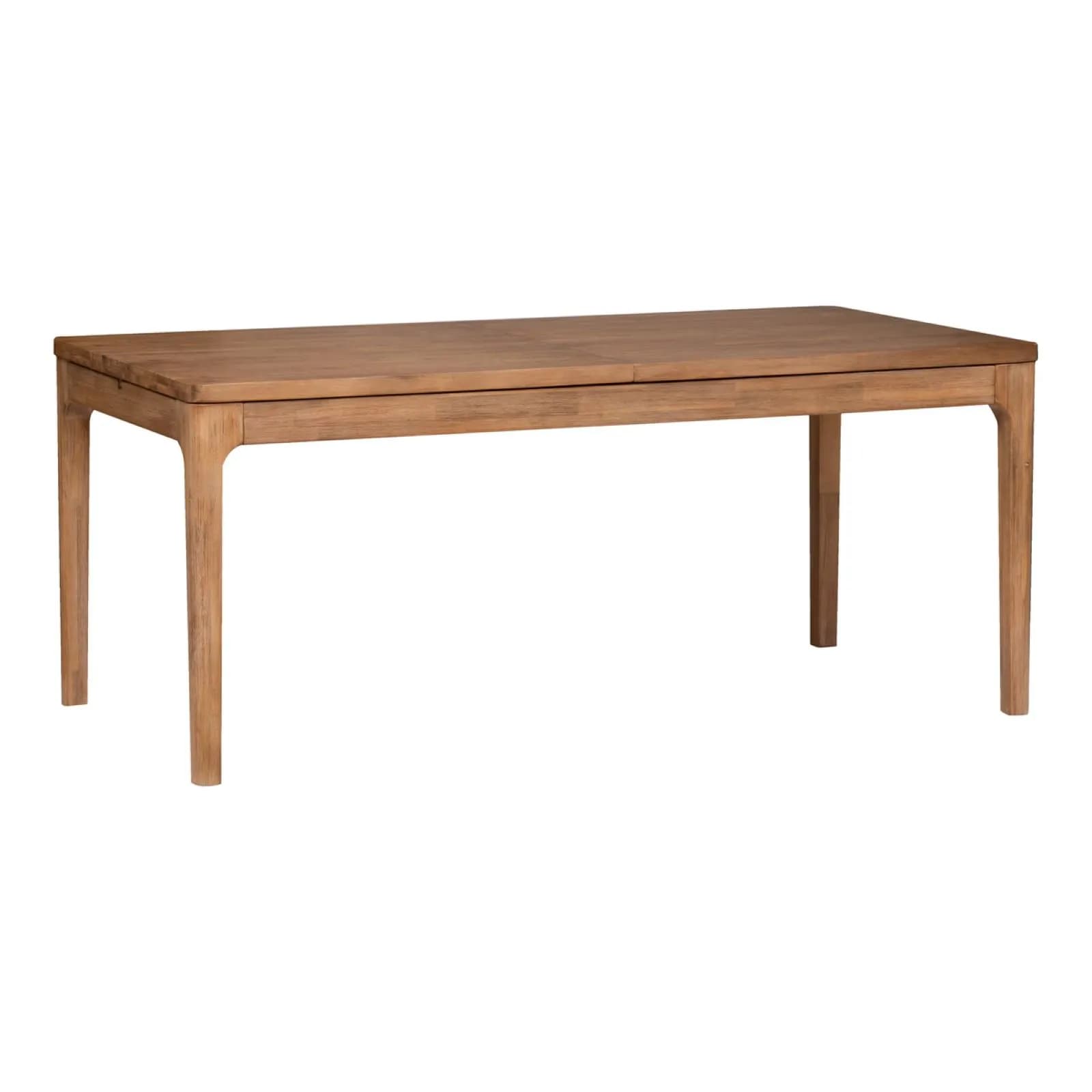 Tavolo allungabile 180-260x90 cm in legno di acacia naturale - Camilla