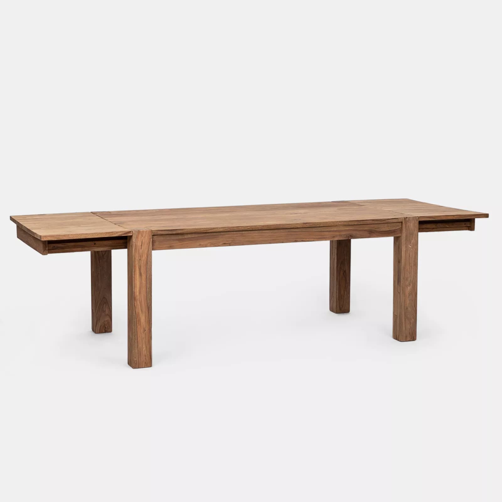 Tavolo allungabile 180-280x100 cm in legno sheesham - Freia Sheesham
