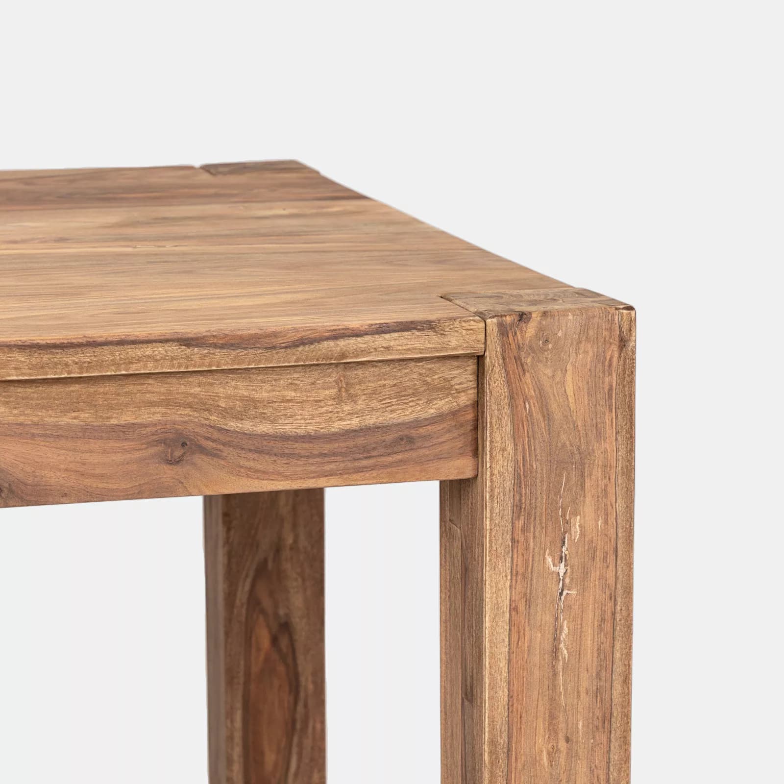 Tavolo allungabile 180-280x100 cm in legno sheesham - Freia Sheesham