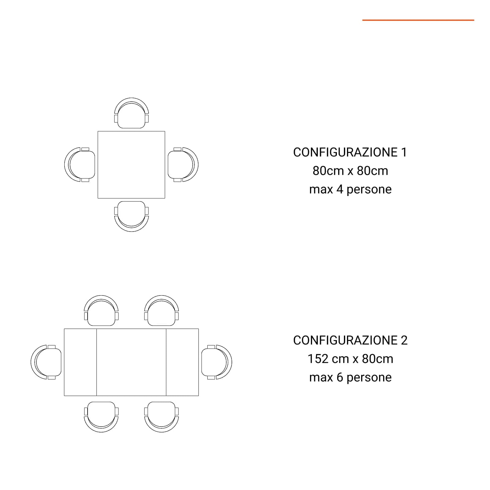 Tavolo allungabile 80-152x80 cm con top effetto rovere e gambe nere - Dragomir