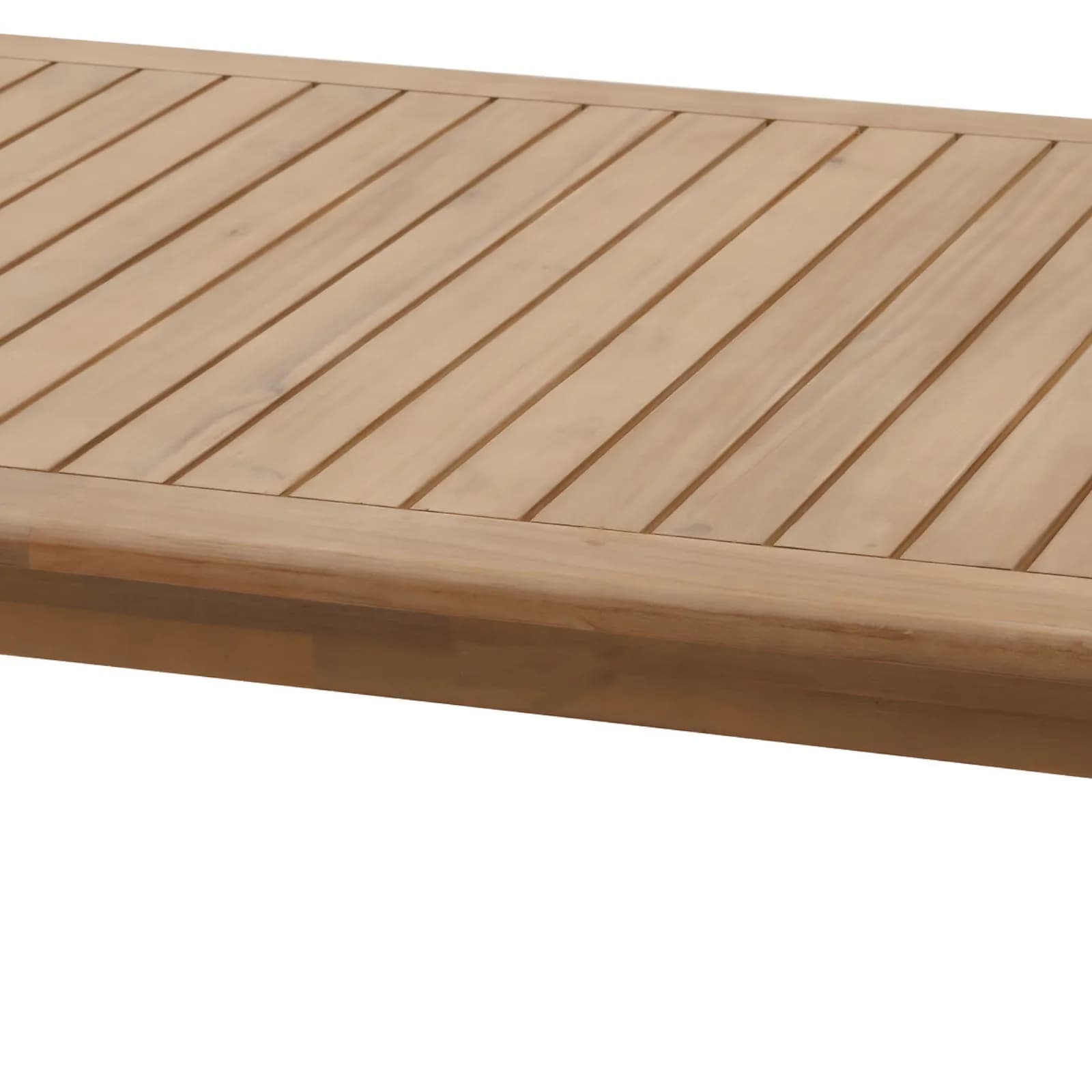 Tavolo da esterno 210x100 cm in legno di acacia - Nede