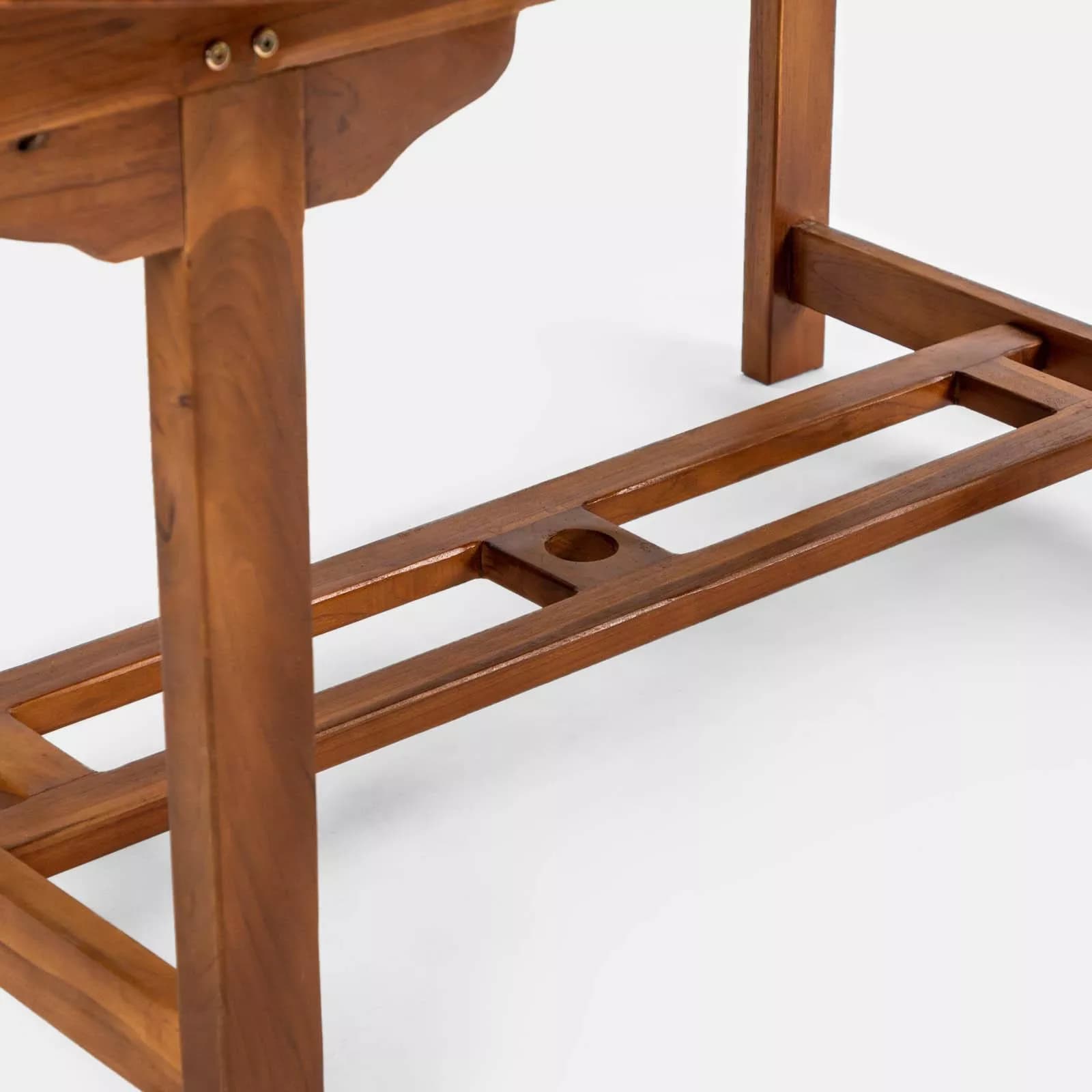 Tavolo da pranzo allungabile 180/240x120 cm in legno teak - Louis