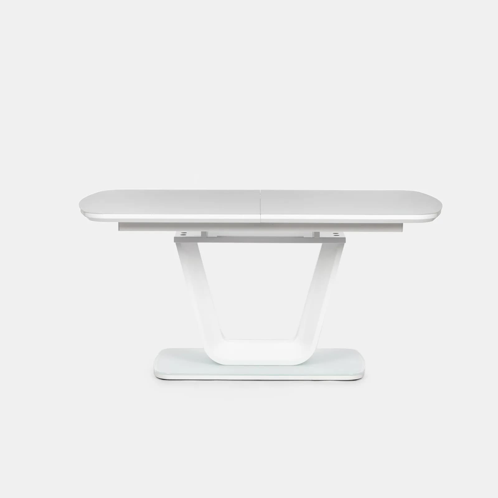 Tavolo da pranzo allungabile 160-200 x 90 cm bianco - Ariston