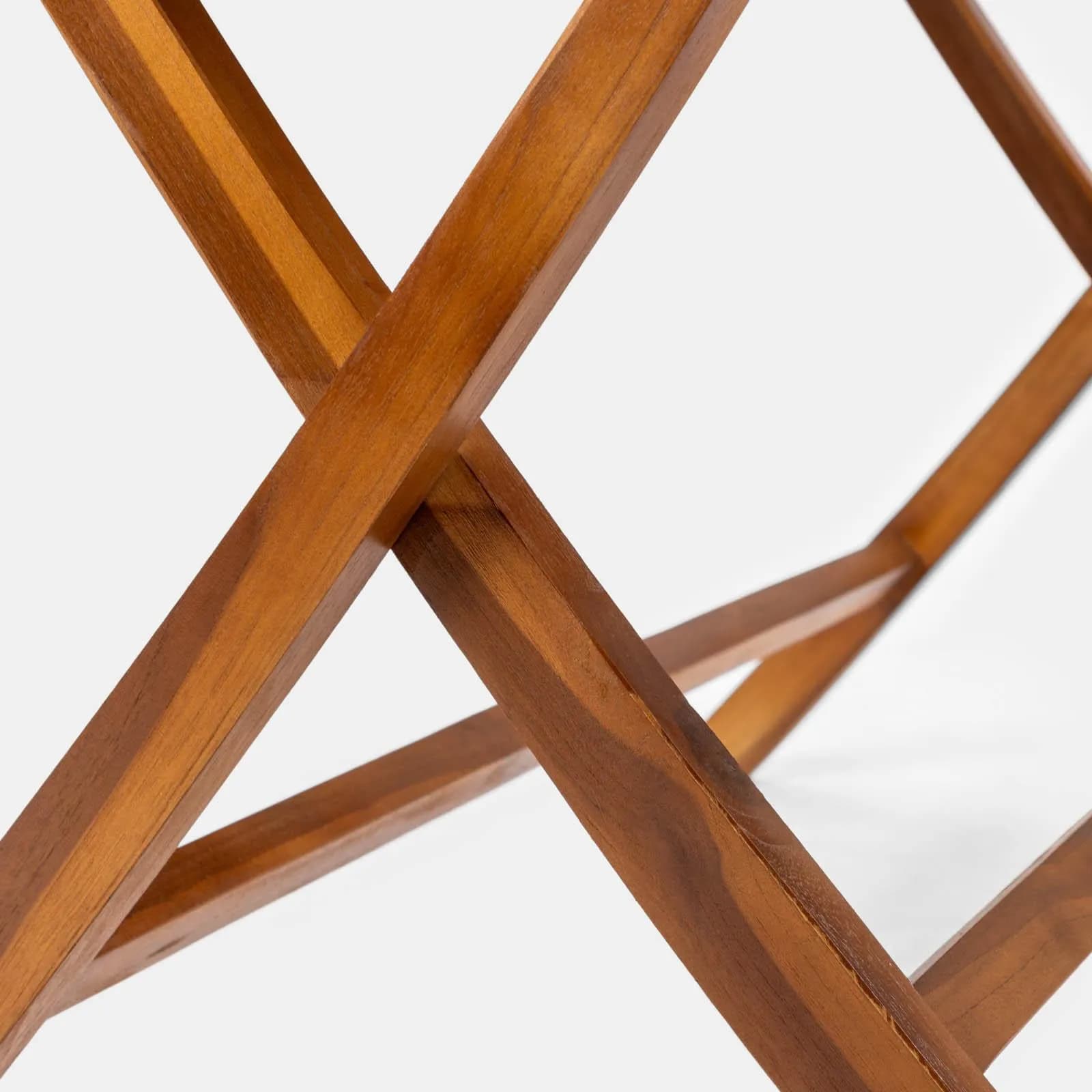 Tavolo da giardino 120x70 cm in legno teak - Louis