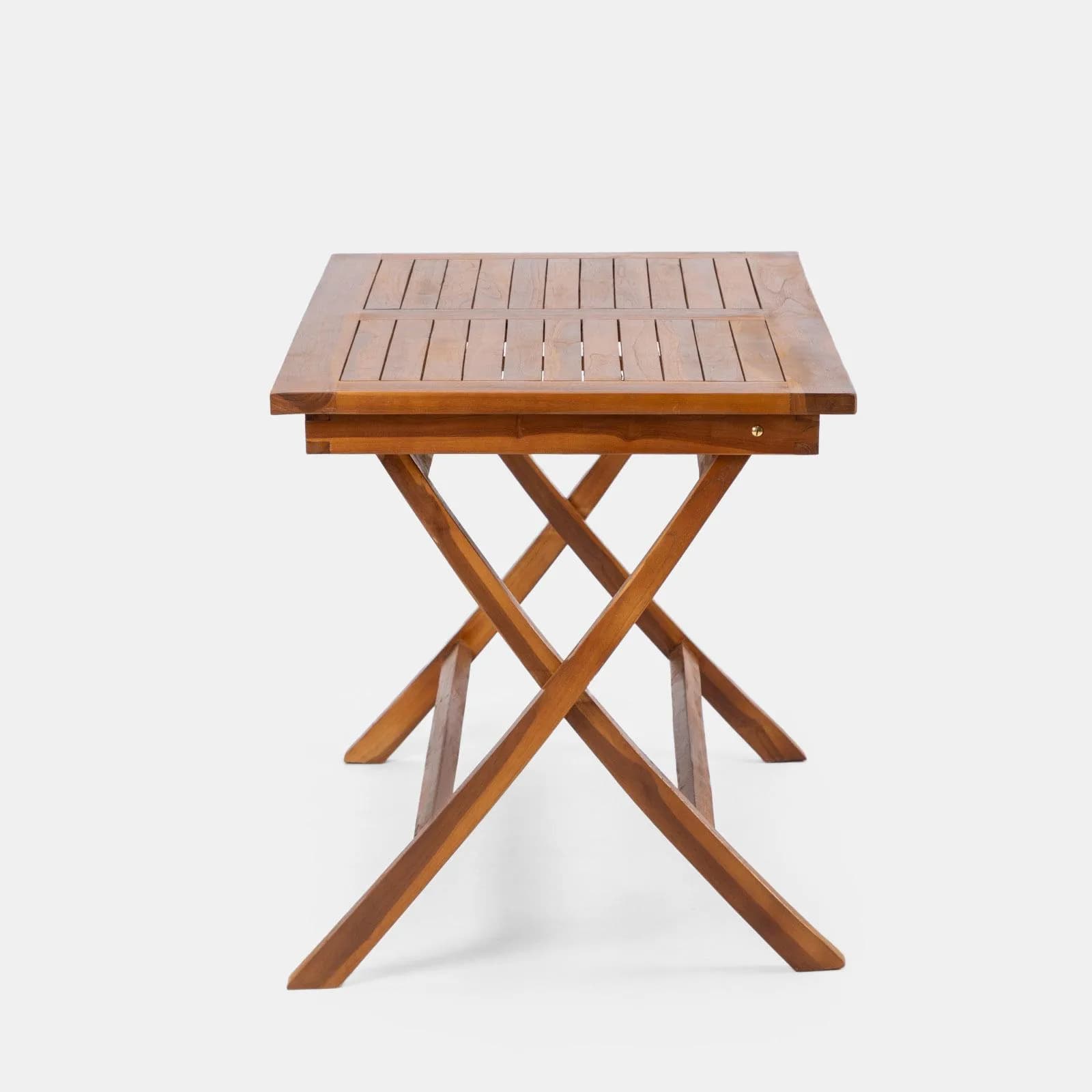 Tavolo da giardino 120x70 cm in legno teak - Louis