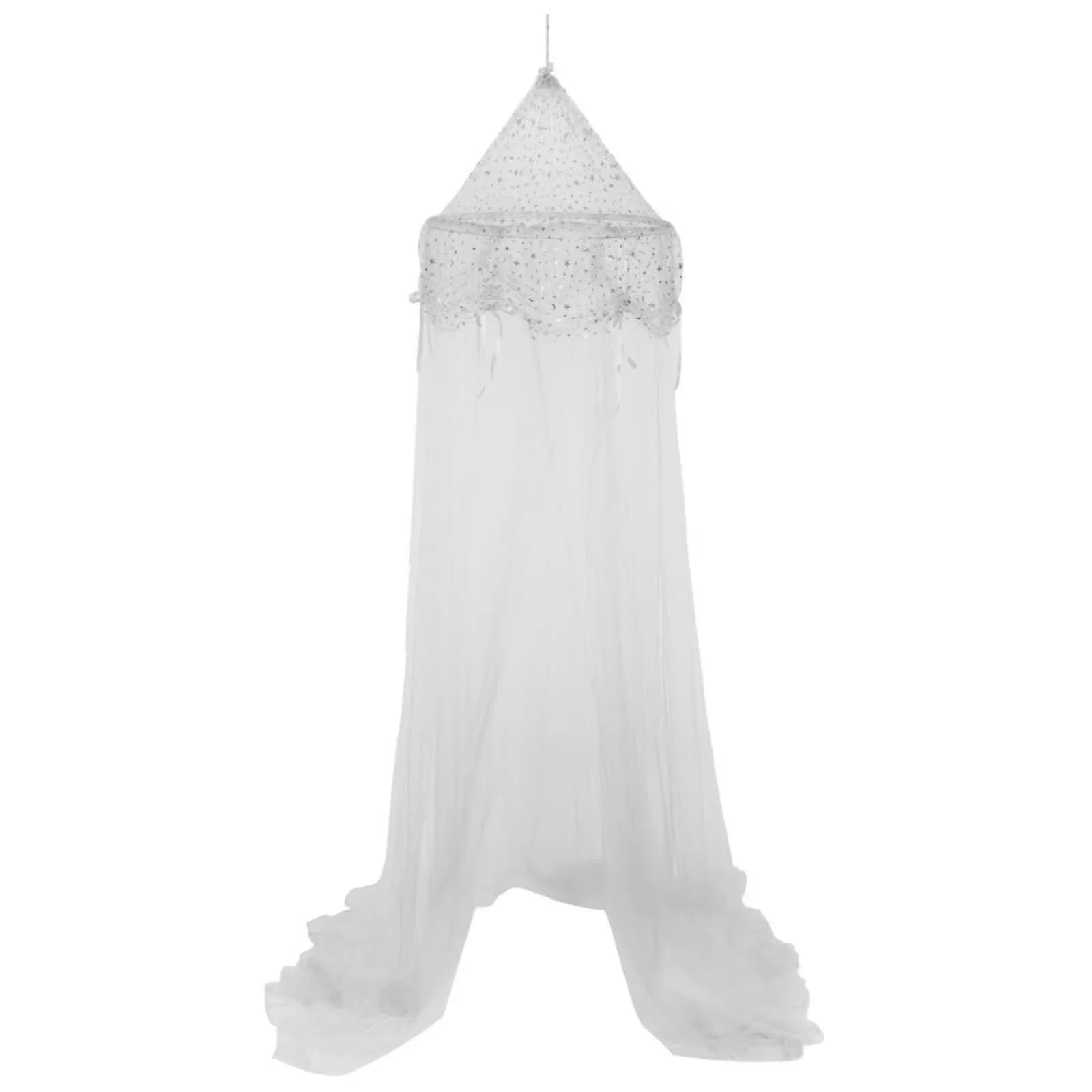 Tenda baldacchino per bambini D60 cm tessuto bianco - Timothy Kids