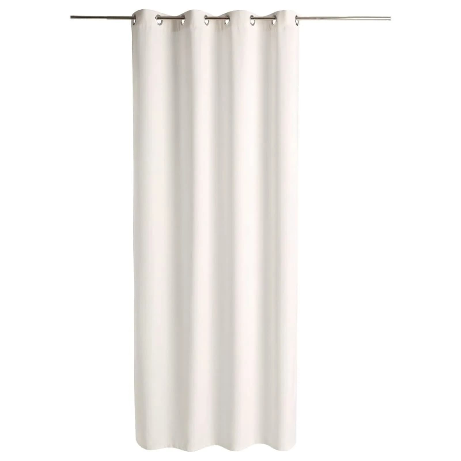 Tenda filtrante 140x260h cm in tessuto crema