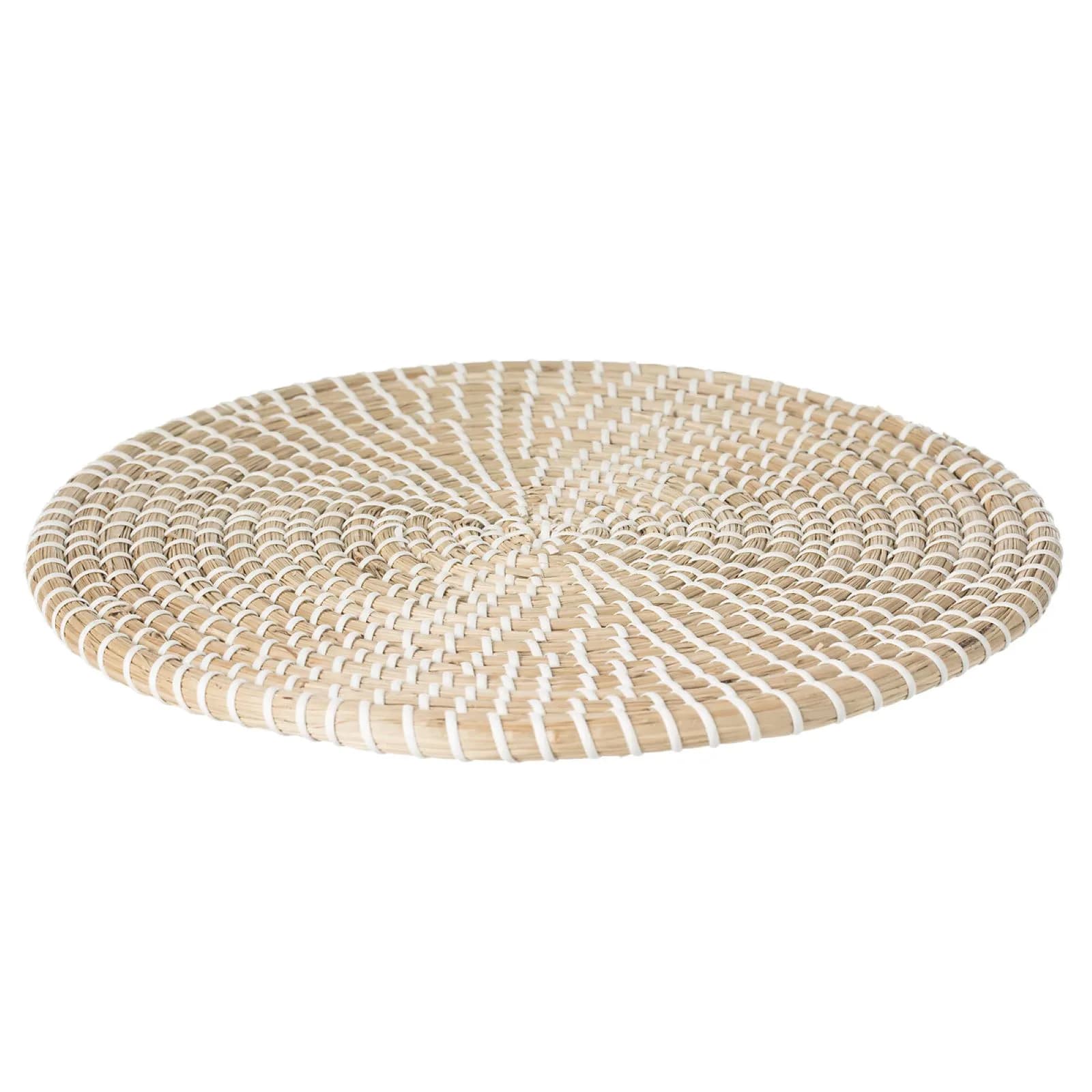 Tovaglietta rotonda 35 cm in vimini naturale