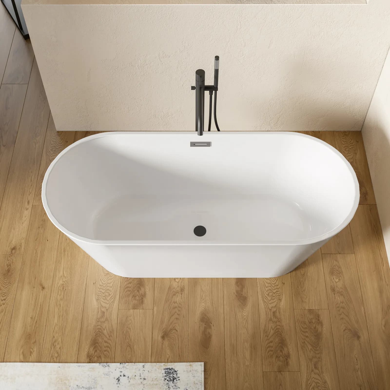Vasca freestanding 170x58h cm in acrilico - Groth