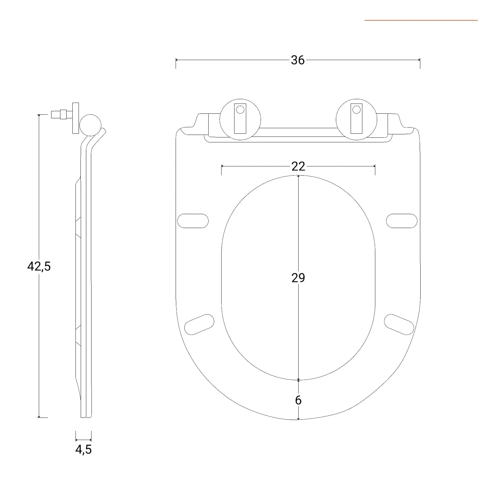 Vaso filomuro in ceramica rimless con copriwc slim softclose - City