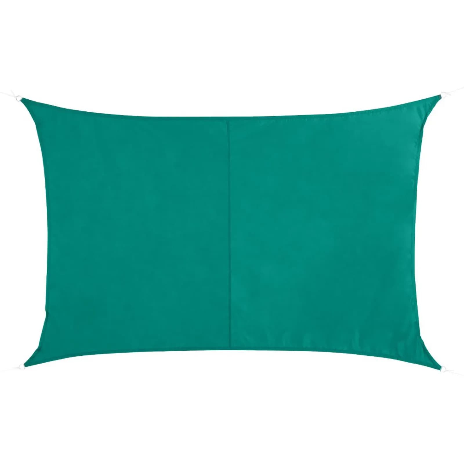 Vela ombreggiante rettangolare 4x3 m in poliestere verde acqua 180 gr - Pully