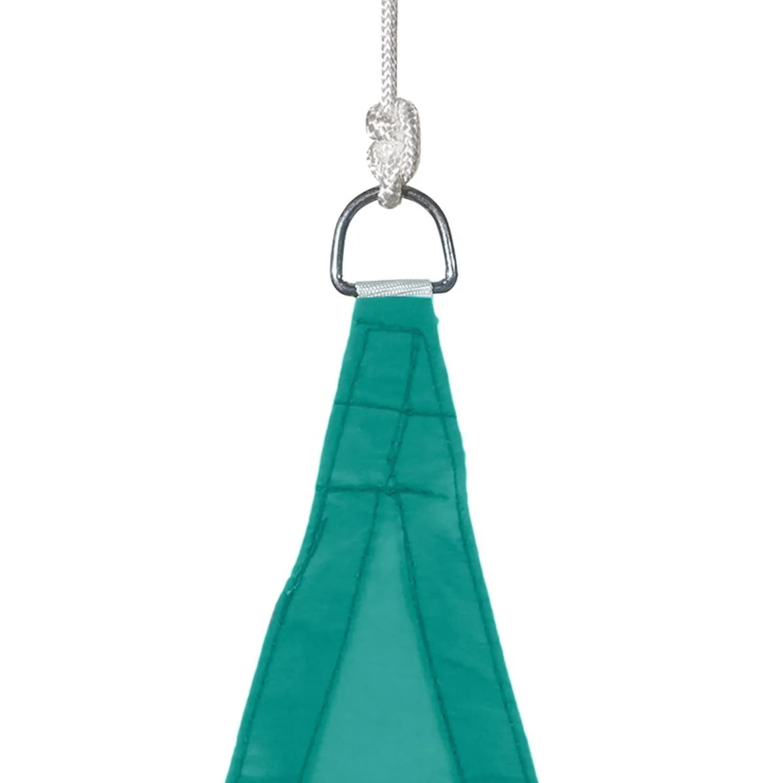 Vela ombreggiante rettangolare 4x3 m in poliestere verde acqua 180 gr - Pully
